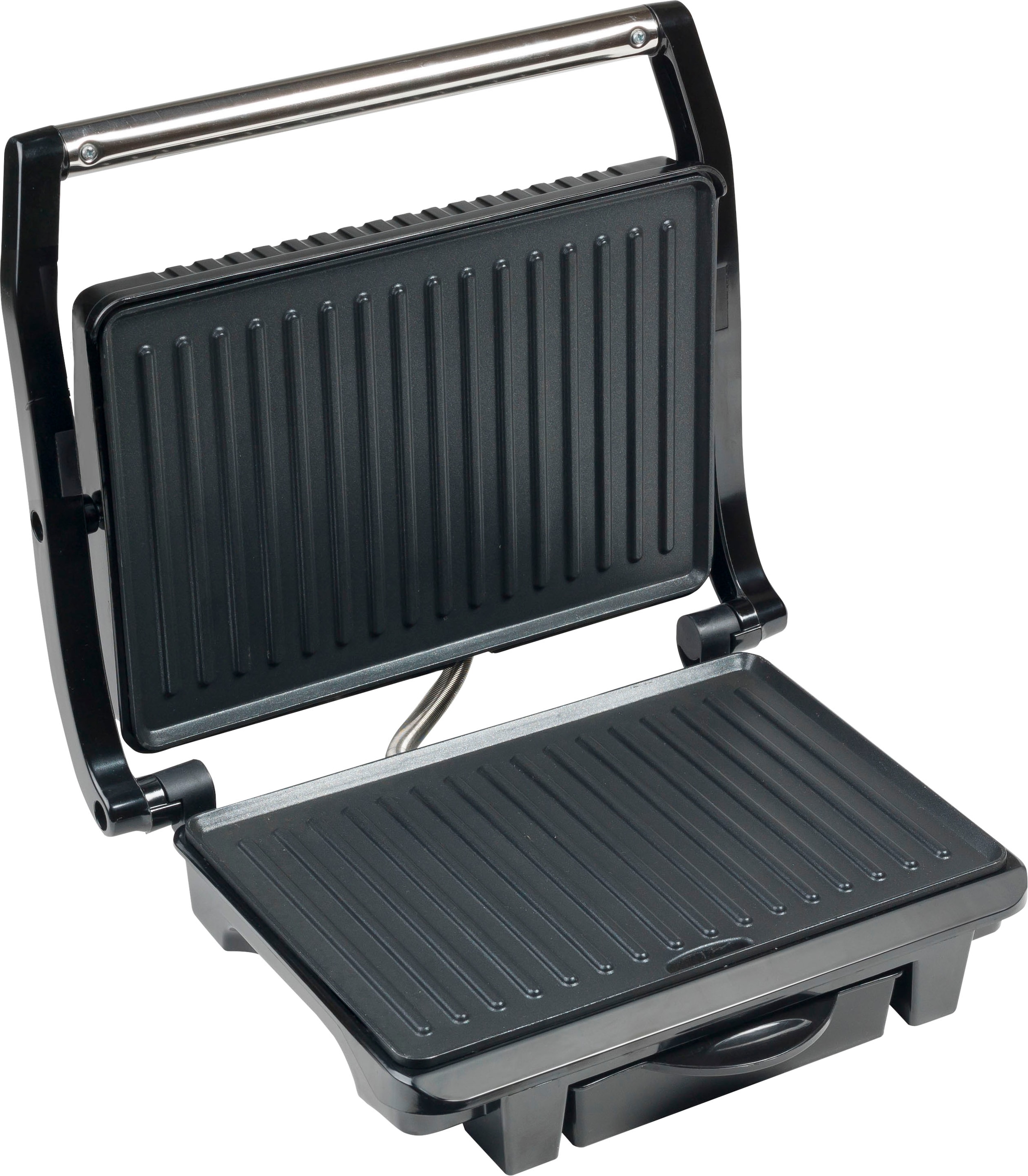 bestron Kontaktgrill »ASW113CO auch als Sandwich-/Panini-Kontaktgrill einsetzbar«, 1000 W, antihaftbeschichtet, mit Auffangschale, Kupfer