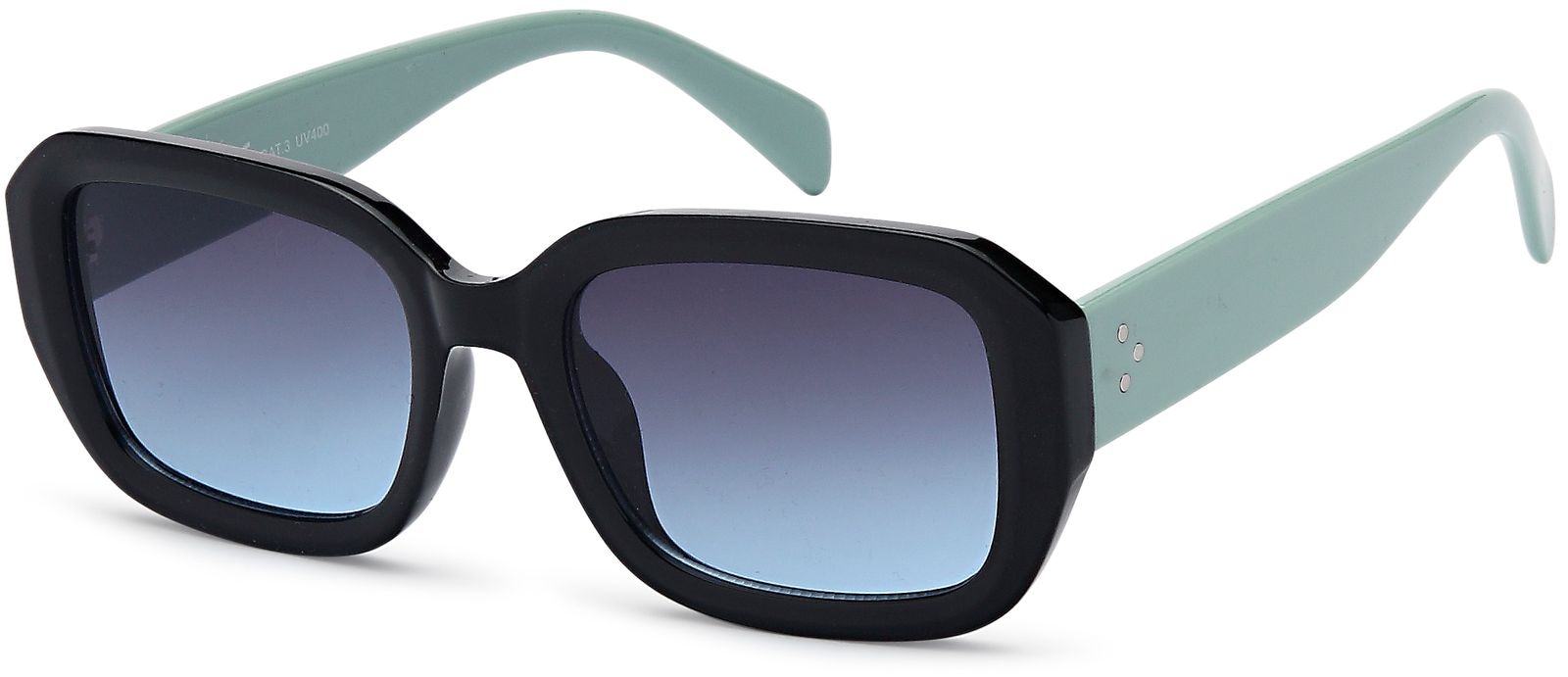 styleBREAKER Sonnenbrille »Retro Sonnenbrille Breiter Rahmen Rechteckig« 1 Stk.