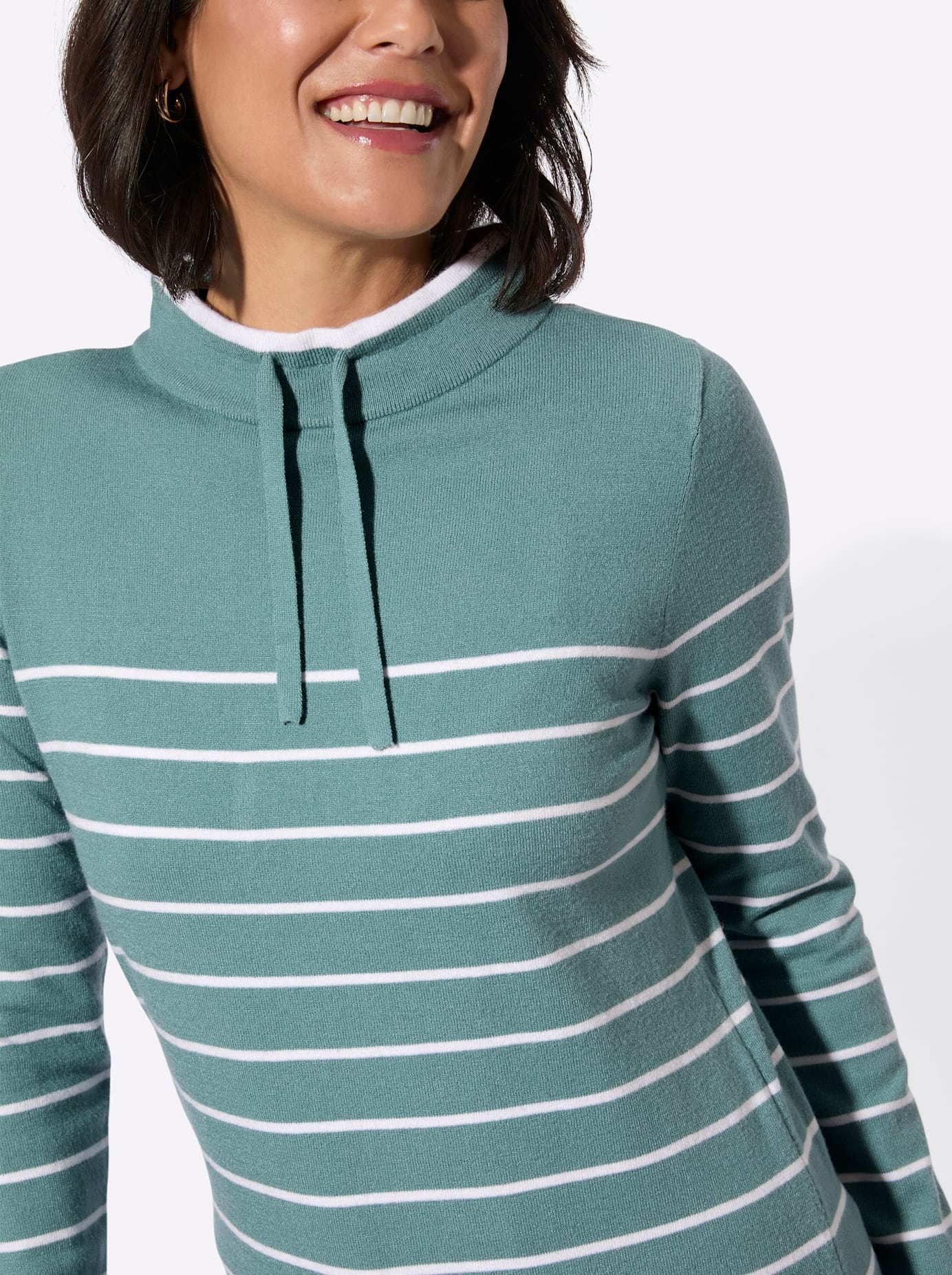 Casual Looks Stehkragenpullover »Stehkragen-Pullover«