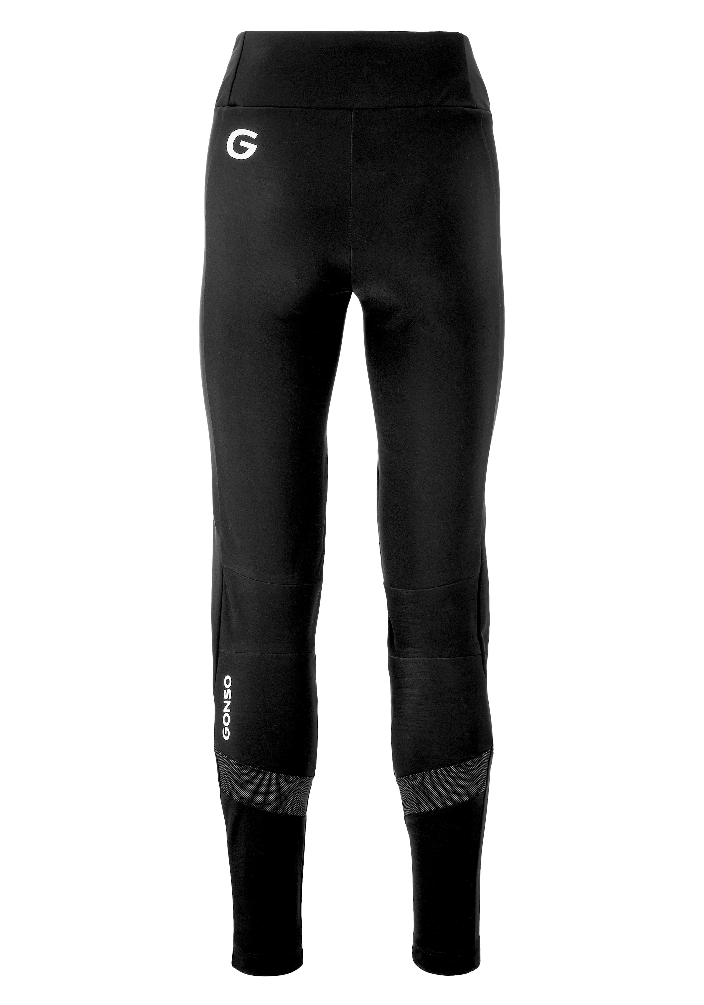 Gonso Fahrradhose »Essential Tight Softshell No Pad W«  lange Damen Radhose ohne Sitzpolster, Tight Fit