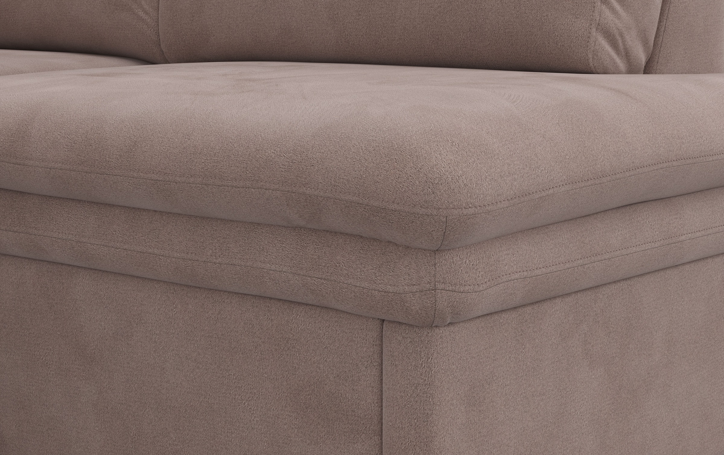 COTTA Ecksofa »Leandra L-Form«, wahlweise mit Bettfunktion & Bettkasten