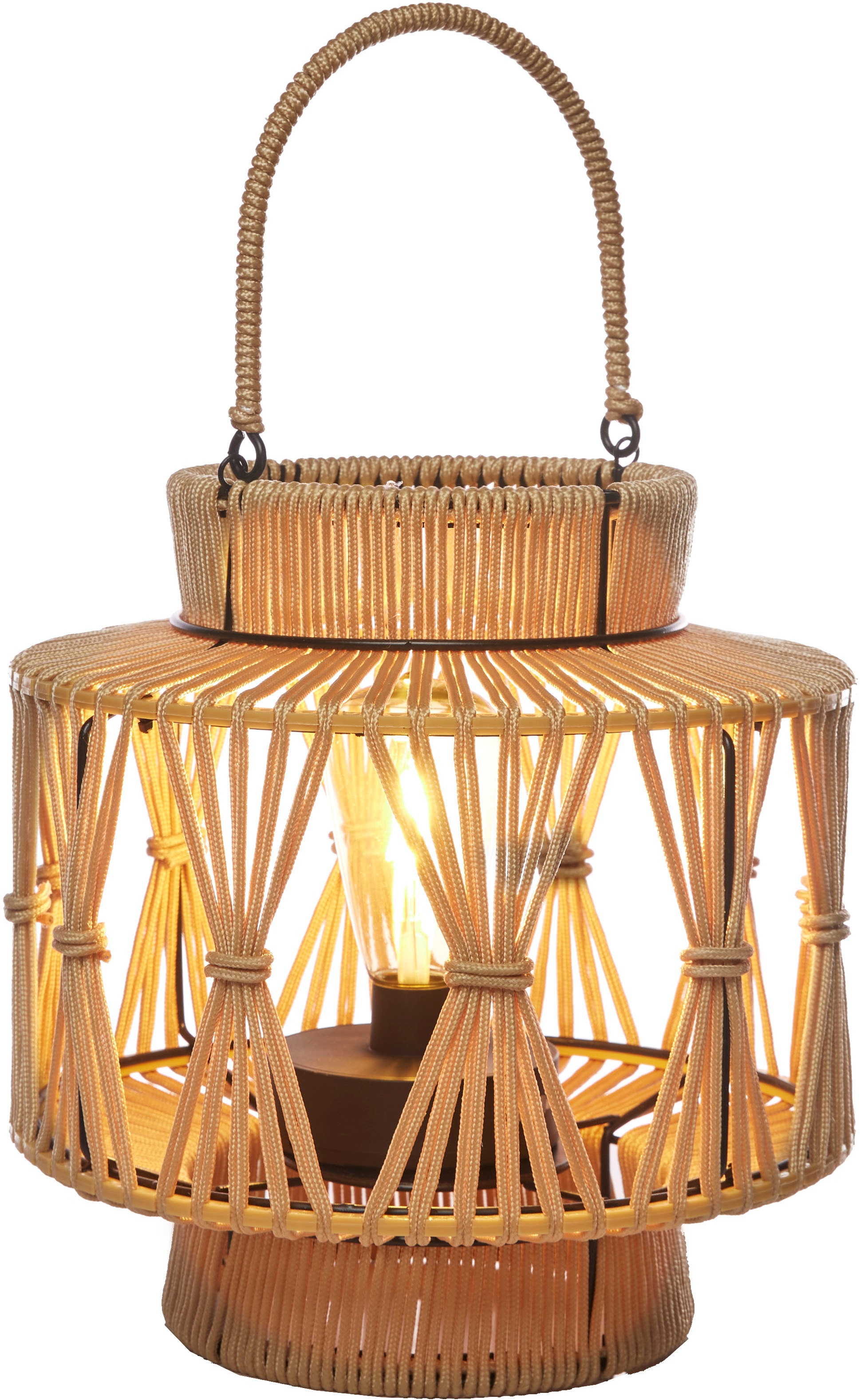 LUXFORM Gartenleuchte »Luxform USB Alhambra Large« LED-Modul 1 Stk. Warmweiß LED-Gartenleuchte, Akkubetrieben, aufladbar über USB