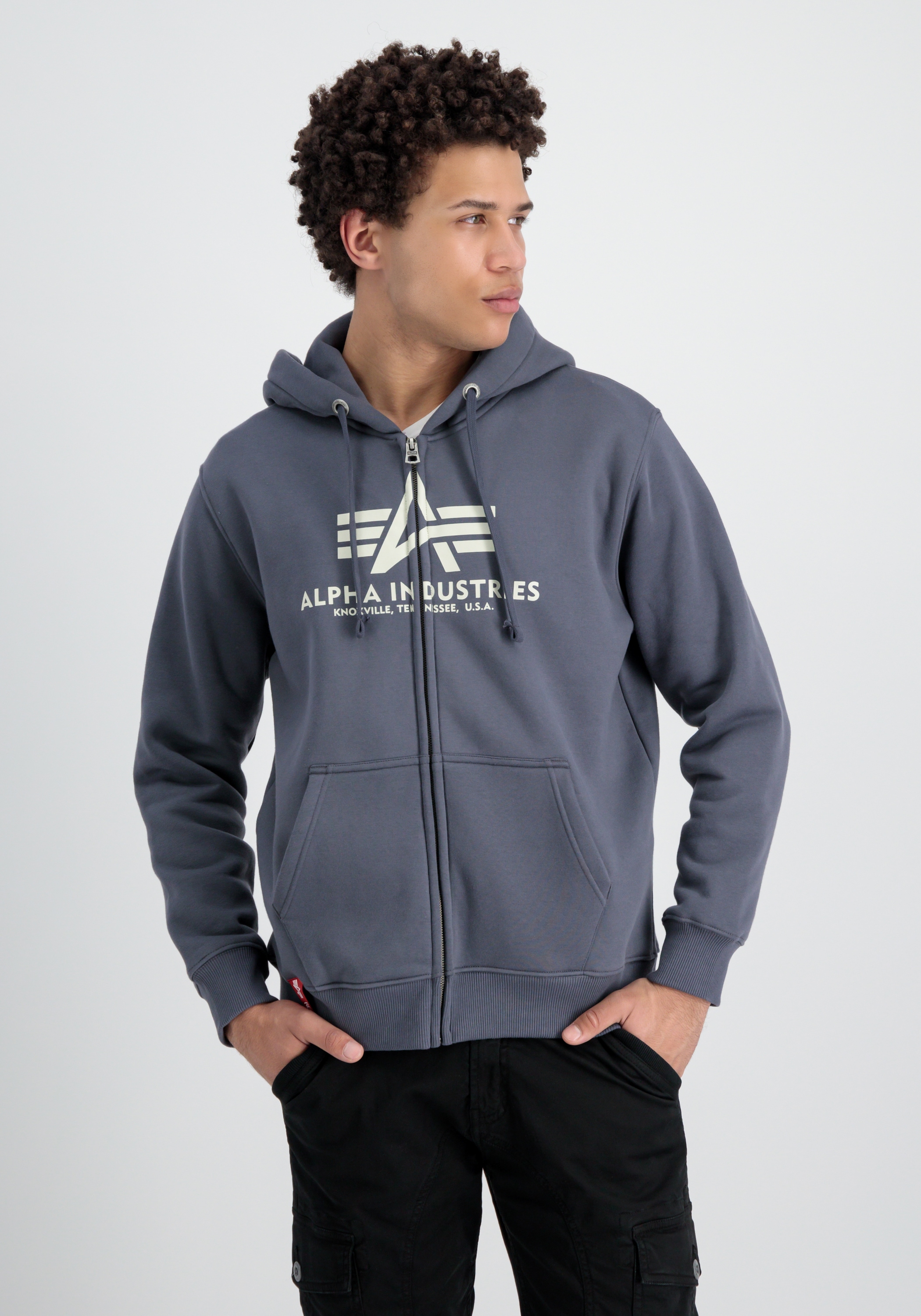 Alpha Industries Hoodie »Basic Zip Hoodie BL«