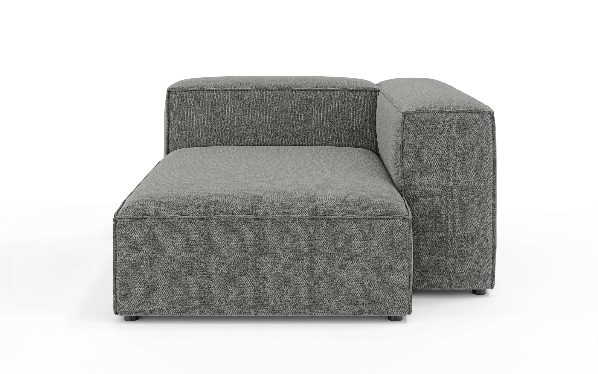 OTTO home Ottomane »XL HAILY links/rechts bestellbar, extra tief, Maße B/T/H: 130/160/72cm« als Modul oder separat verwendbar, für individuelle Zusammenstellung