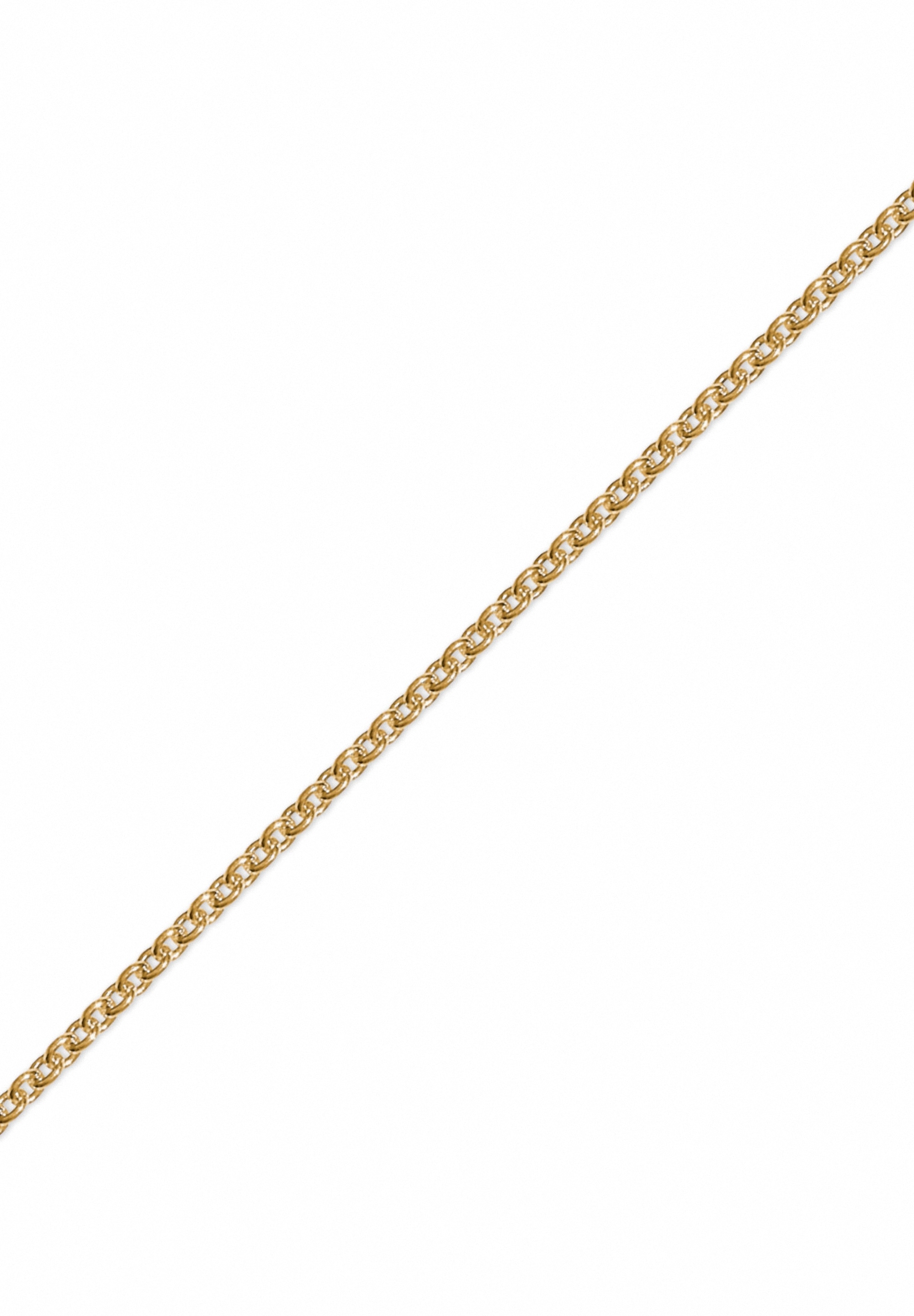 ONE ELEMENT Goldkette »Halskette Rundankerkette aus 333 Gelbgold Ø 1,1 mm«