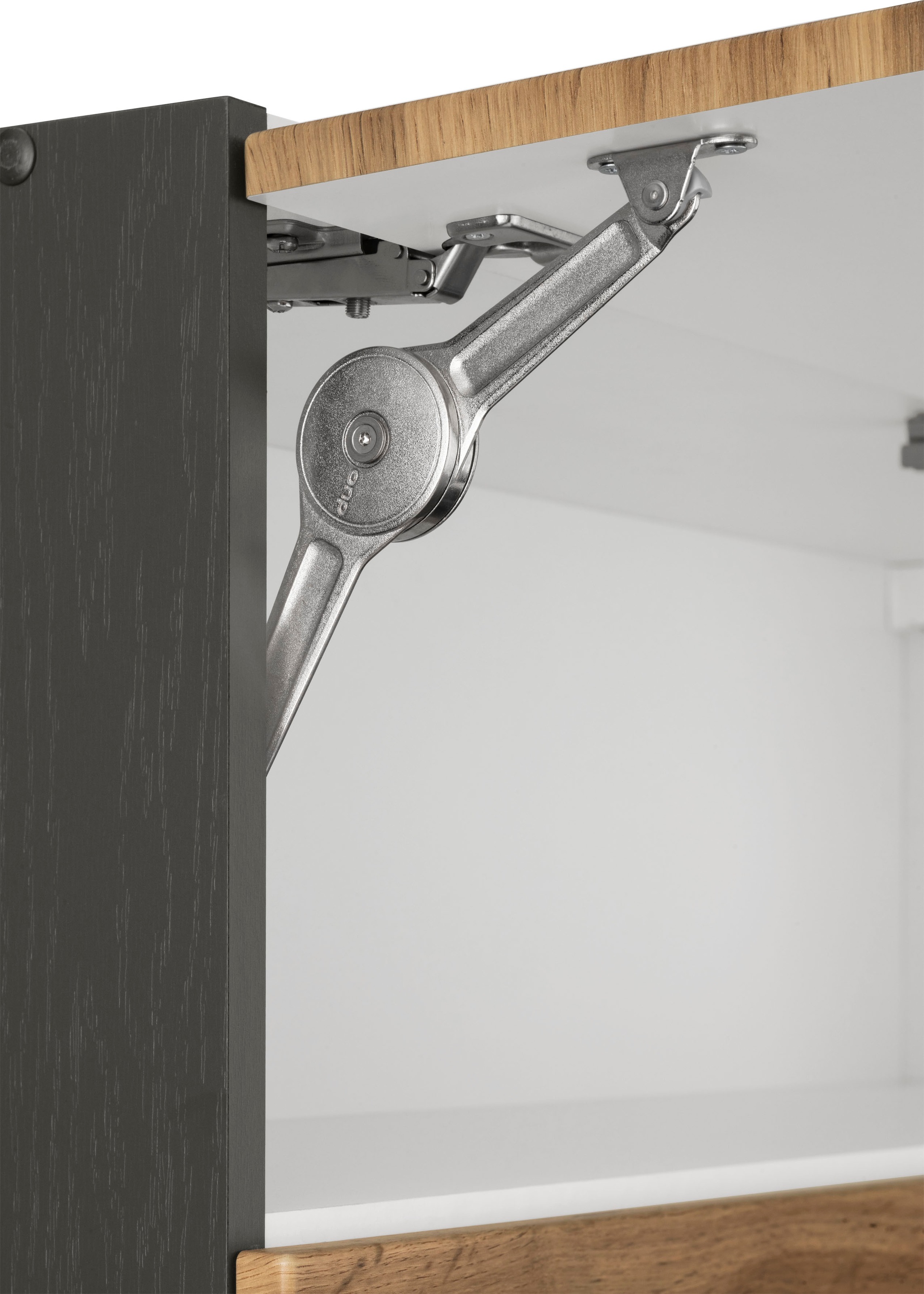 KOCHSTATION Klapphängeschrank »KS-Trier« mit 2 Klappen, Breite 100 cm