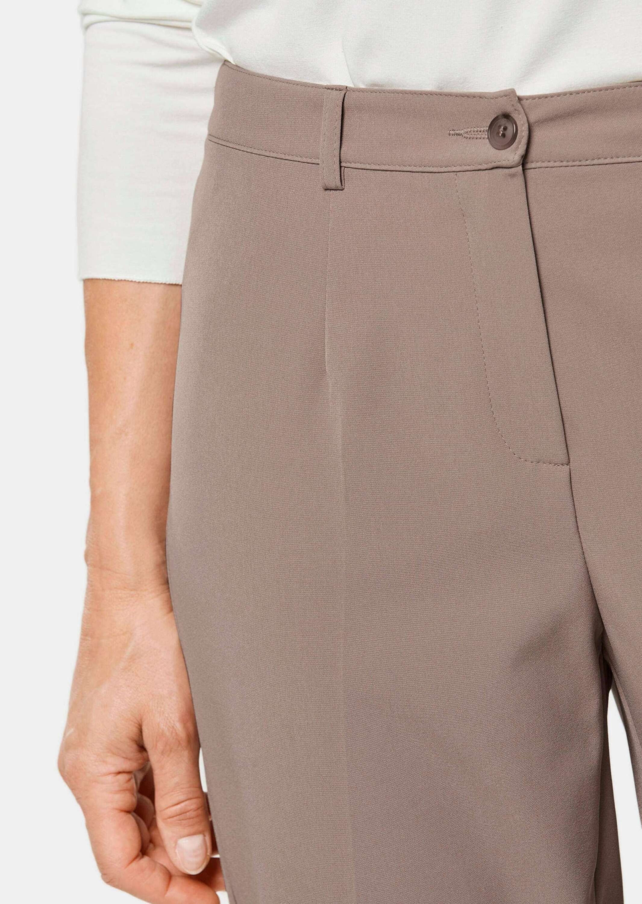 GOLDNER Stoffhose »Hose mit Gürtelschlaufen in pflegeleichter Qualität«
