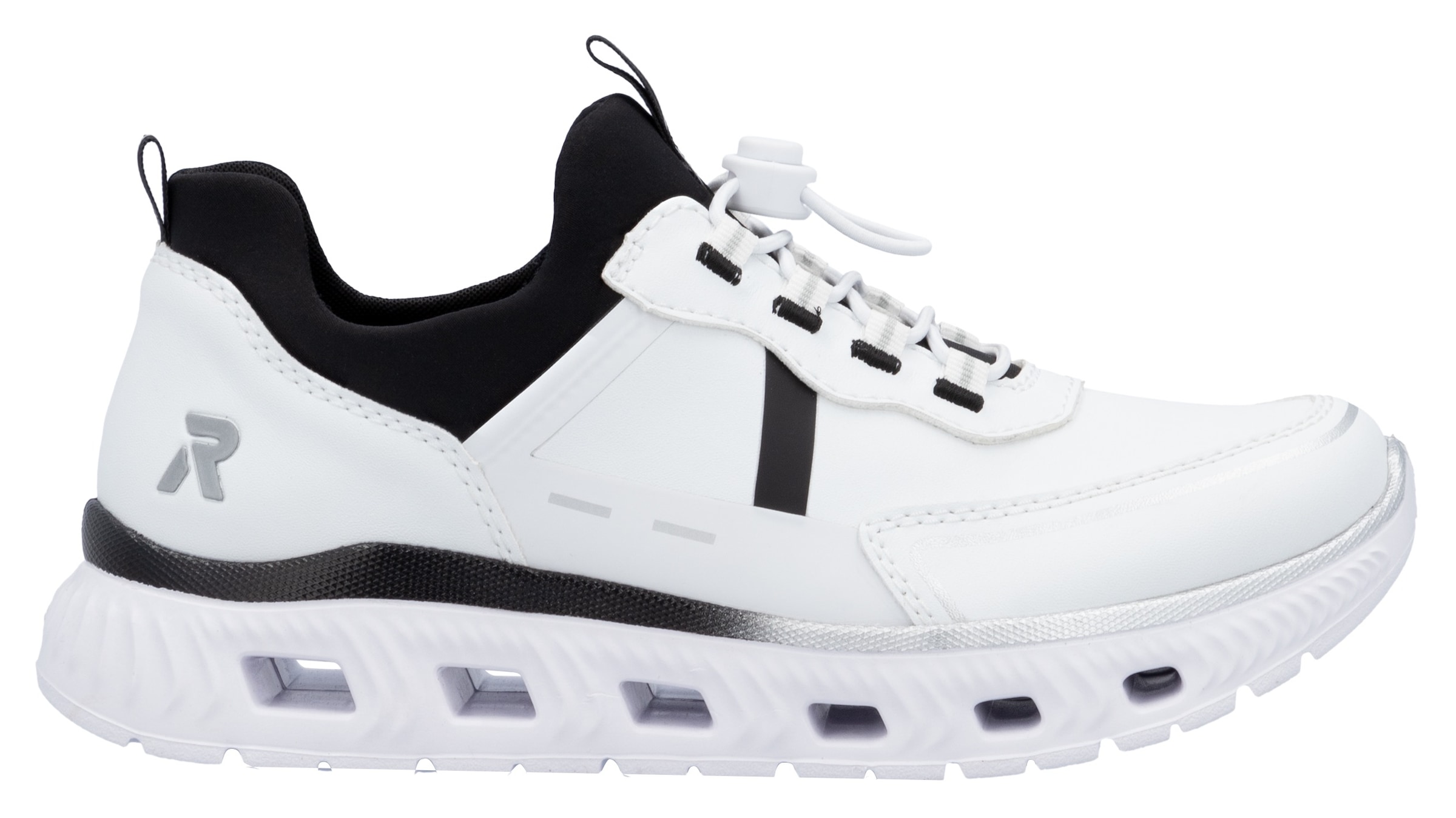 RIEKER Sport Slip-On Sneaker »Edina«, Chunky Slipper, Freizeitschuh in veganer Verarbeitung