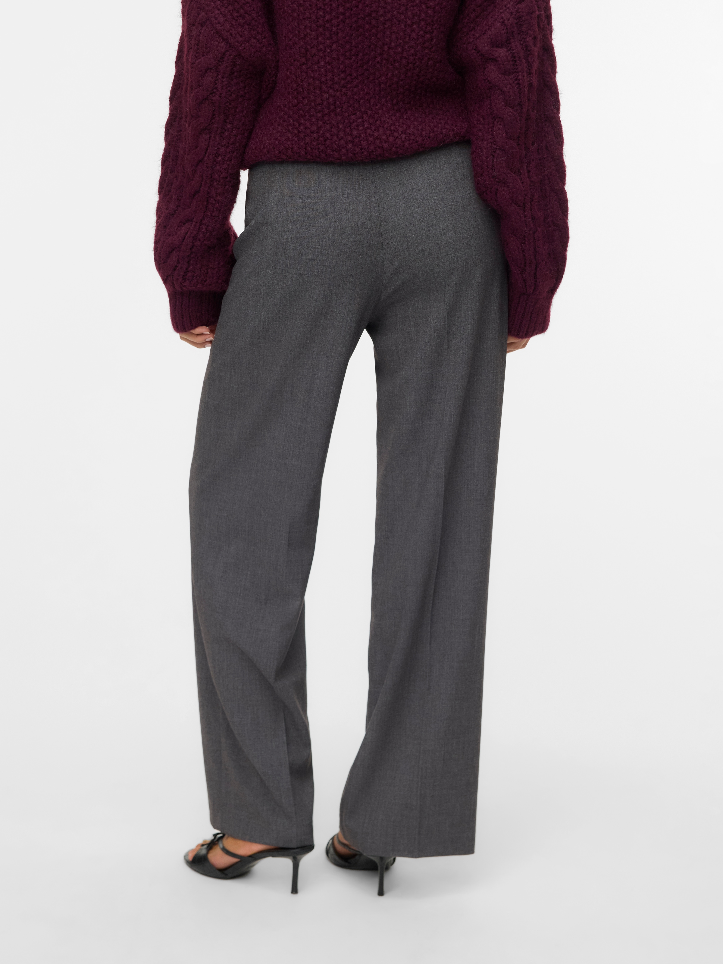 Vero Moda Anzughose »VMTEXAS MW STRAIGHT PANT NOOS«