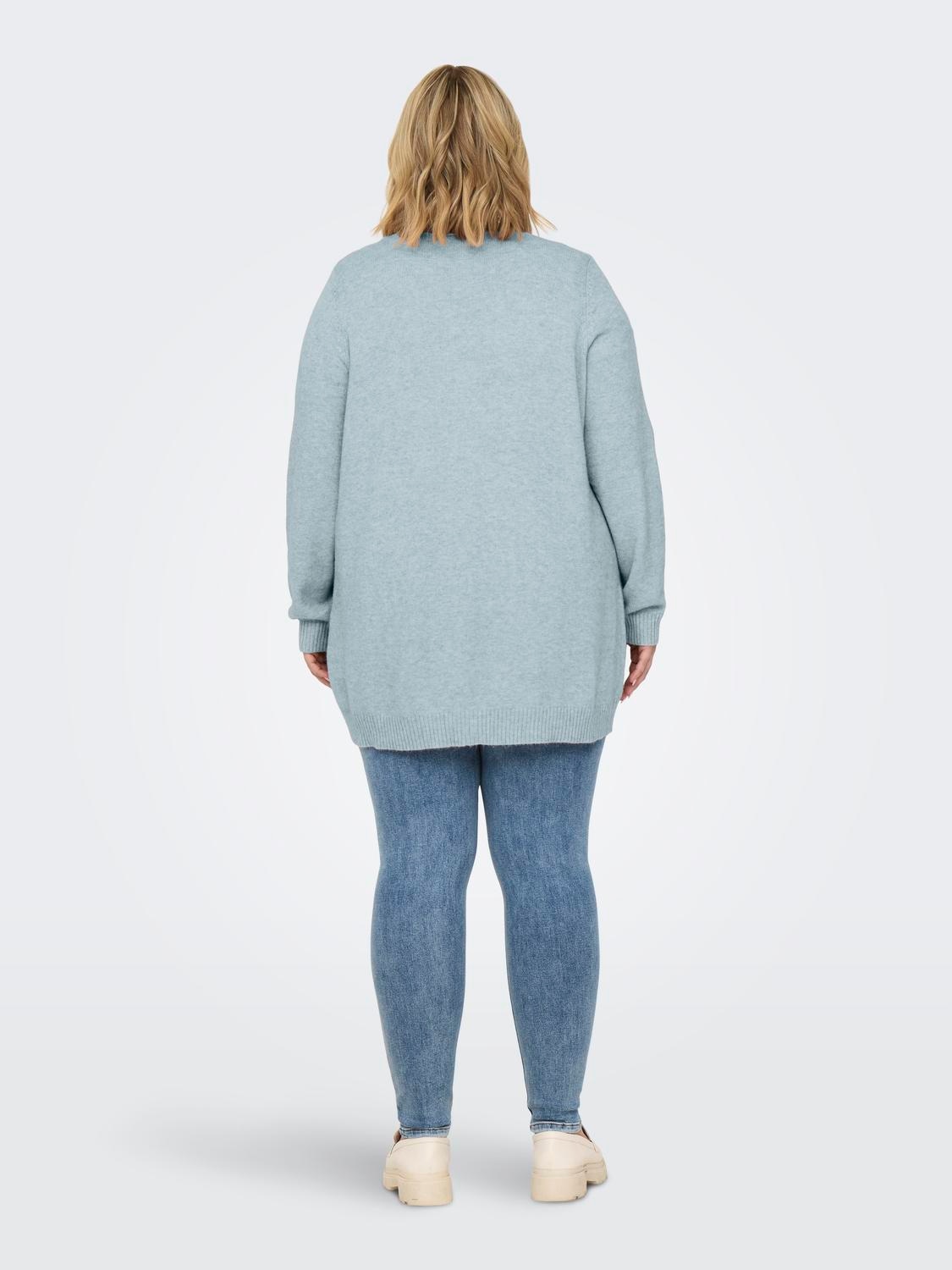 ONLY CARMAKOMA Strickjacke »CARESLY L/S OPEN CARDIGAN NOOS KNT«