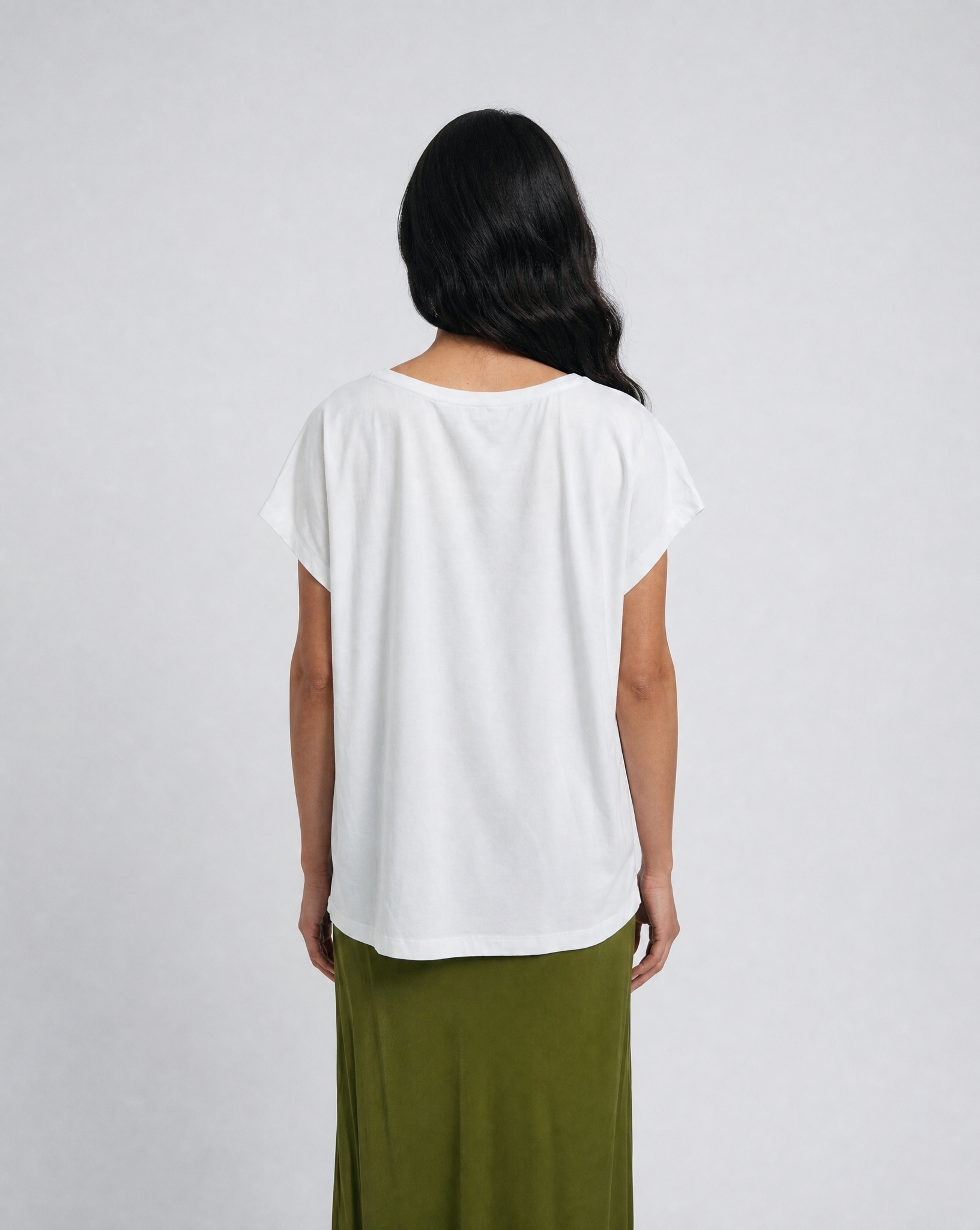 Smith & Soul T-Shirt mit Spitzenbesatz, oversize