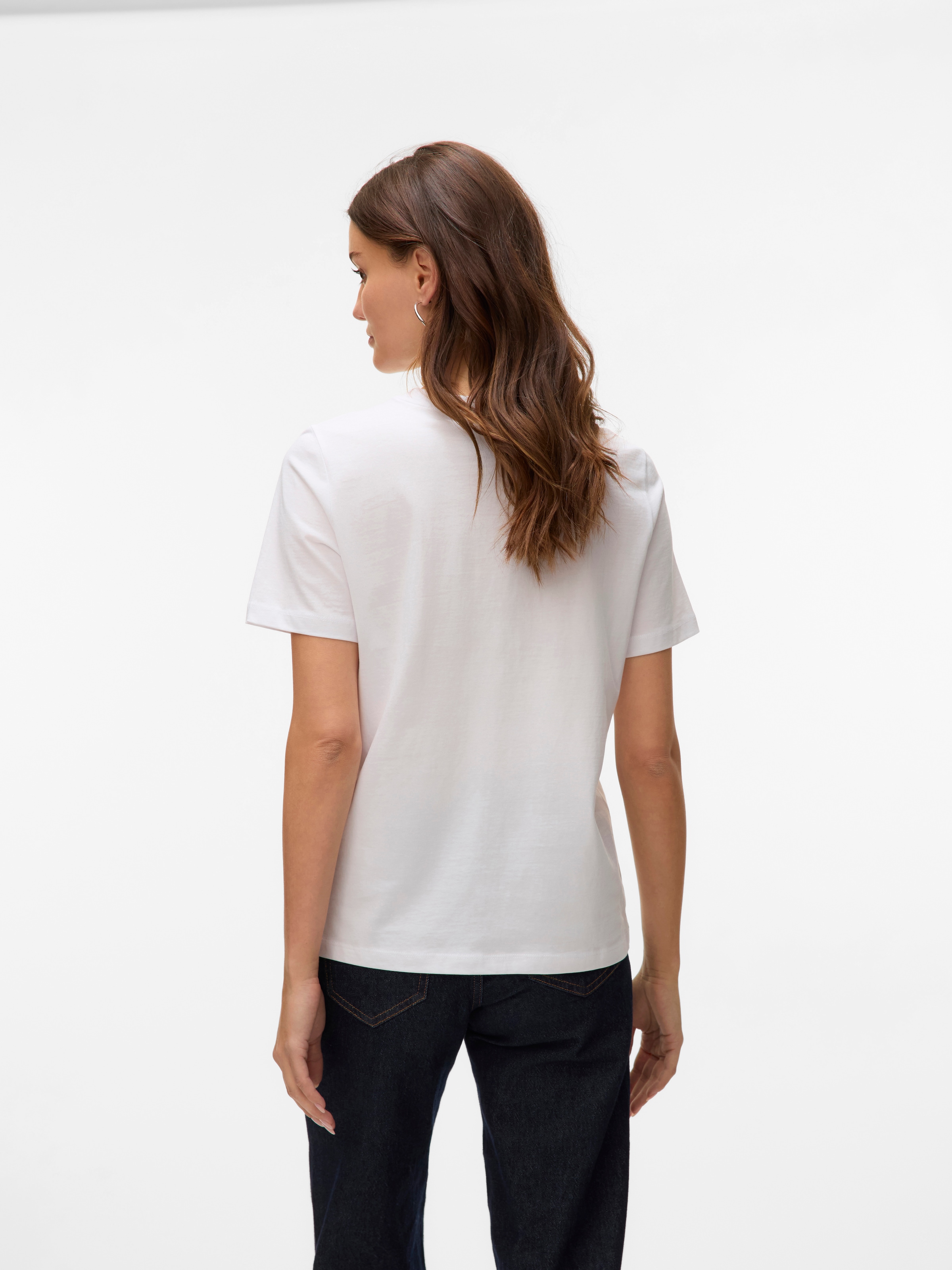 Vero Moda Kurzarmshirt »VMPAULINA SS T-SHIRT GA JRS NOOS«