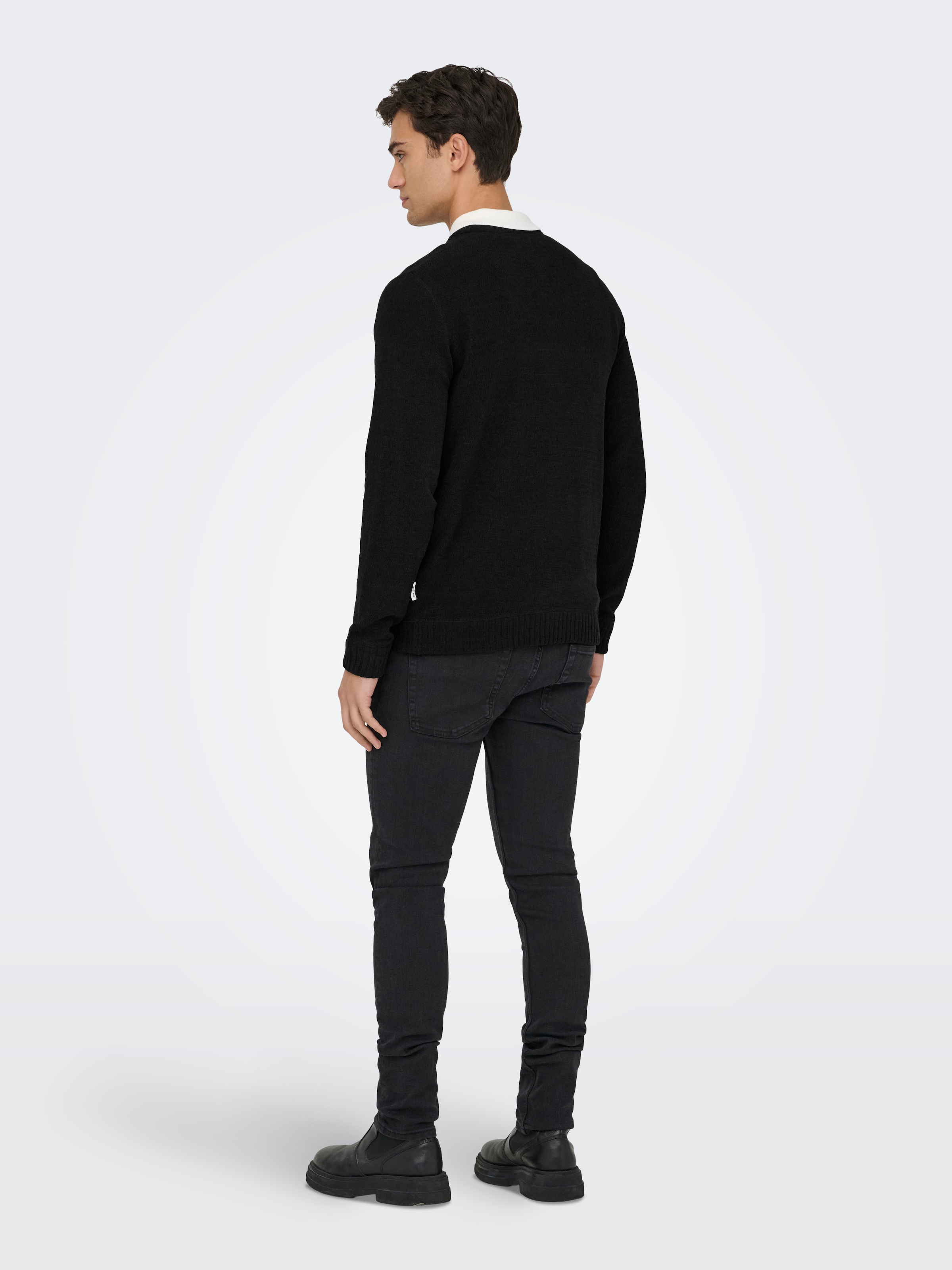 ONLY & SONS Strickpullover »ONSETHAN LIFE REG 7 CREW KNIT«