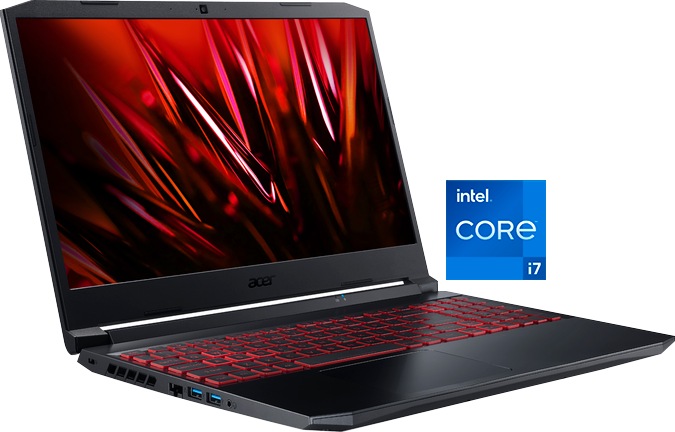 Acer Notebook »Nitro 5 AN515-57-79J2«, (39,62 cm/15,6 Zoll), Intel, Core i7, GeForce RTX™ 3050 Ti, 512 GB SSD
