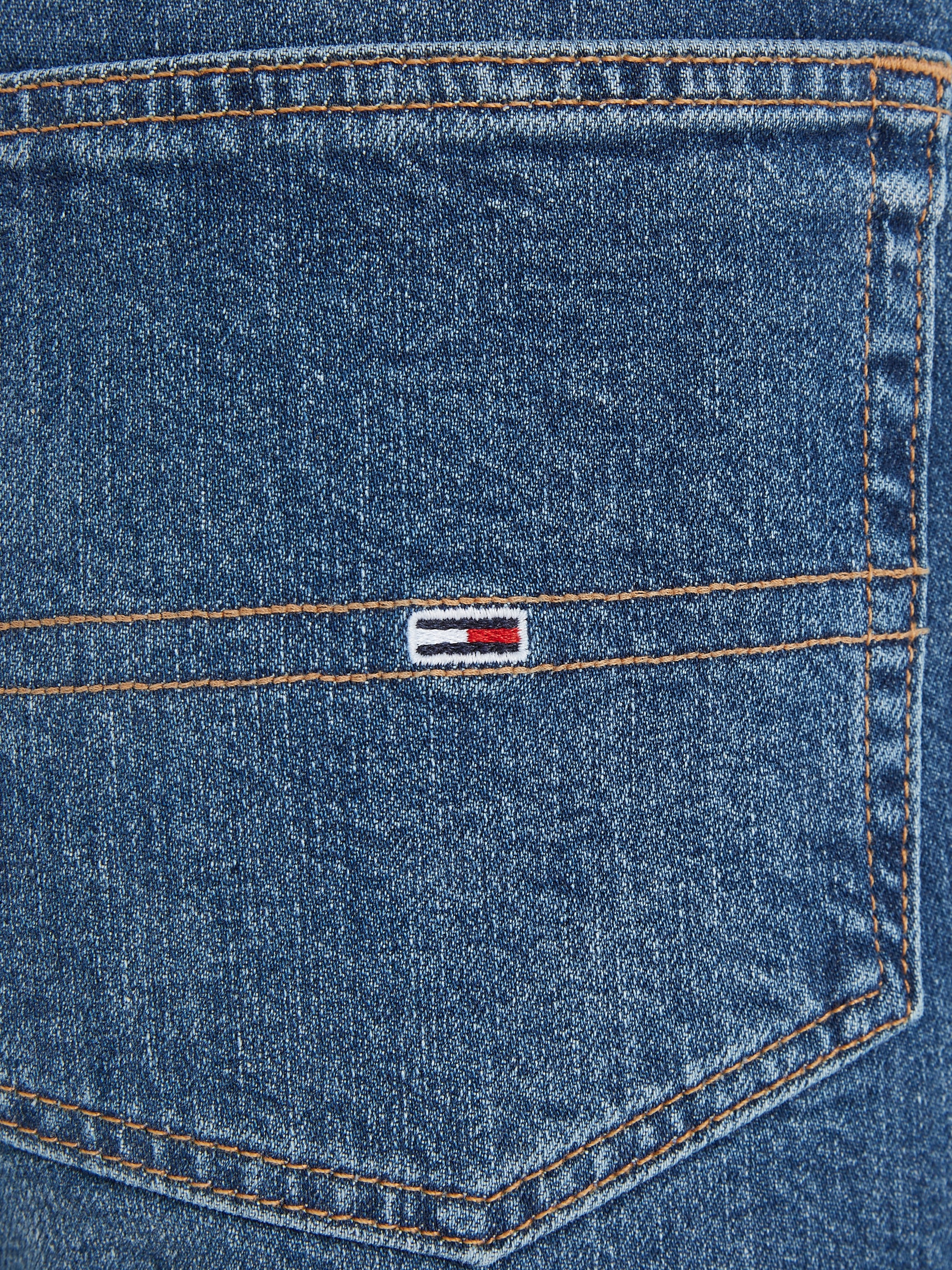 Mom-Jeans Online OTTO im Labelflags TPR Tommy Logobadge JEAN Jeans Shop CG5136«, »MOM und mit UHR