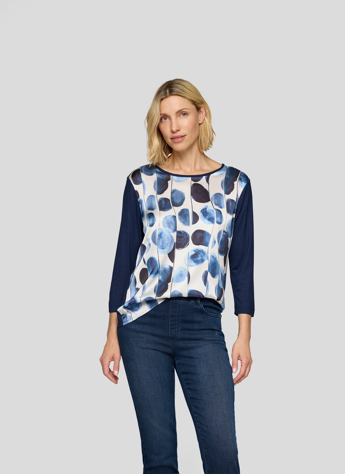 Rabe 3/4-Arm-Shirt, mit Print