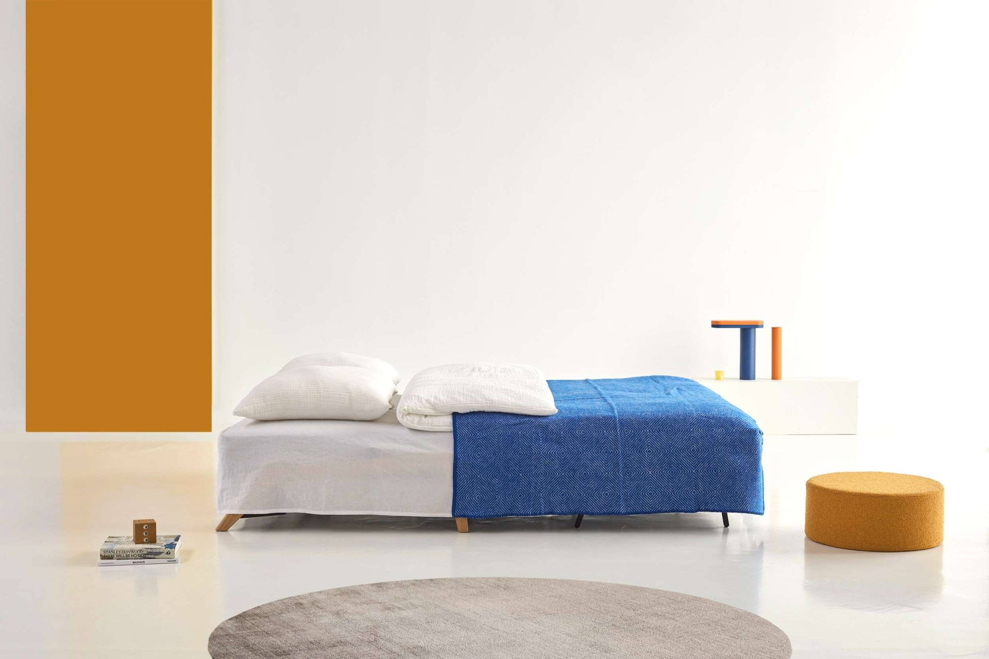 INNOVATION LIVING ™ Schlafsofa »Cubed Klappsofa, hochwertige Schlaffunktion, Design und extra Komfort«, Frontauszug, sehr platzsparend, abgewinkelt Sitzen, waagerecht liegen