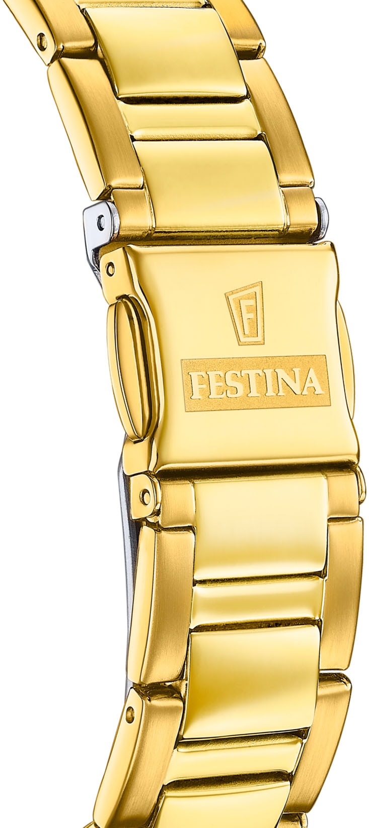 Festina Chronograph »Boyfriend Collection«, Quarzuhr, Armbanduhr, Damenuhr, Edelstahlarmband, analog,Stoppfunktion