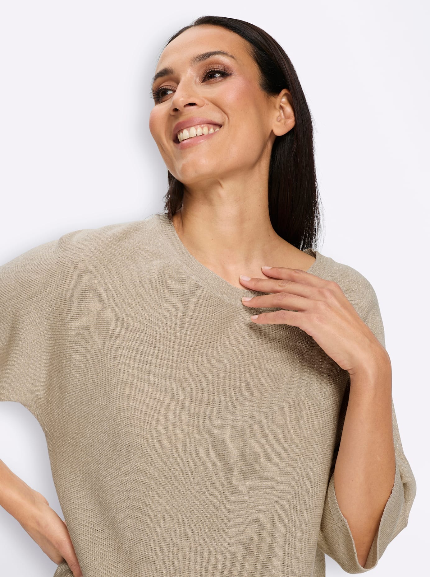 heine 3/4 Arm-Pullover »Pullover«