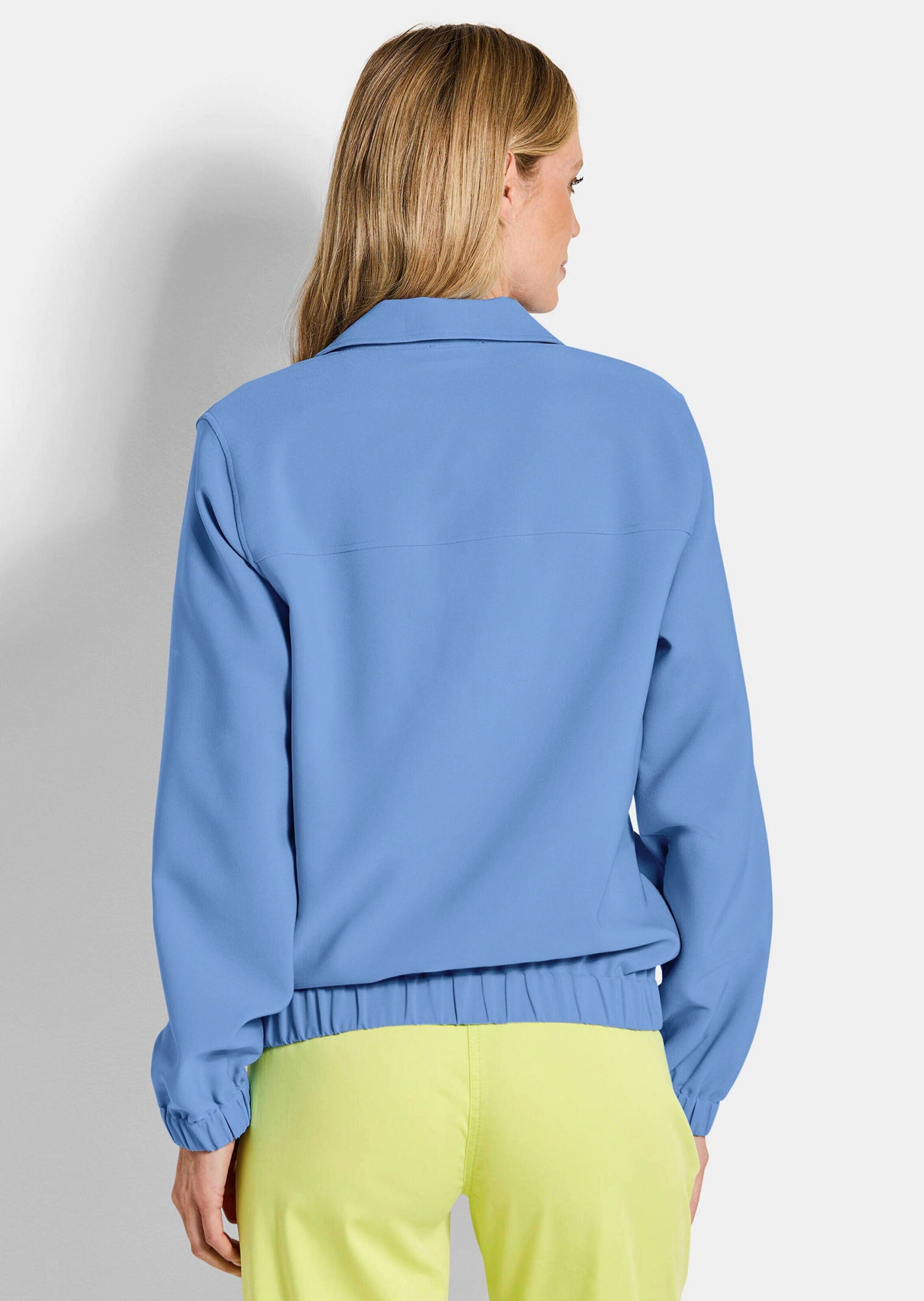 GOLDNER Kurzjacke »Kurzgröße Sommerjacke mit Hemdkragen« verdeckte Knopfleiste