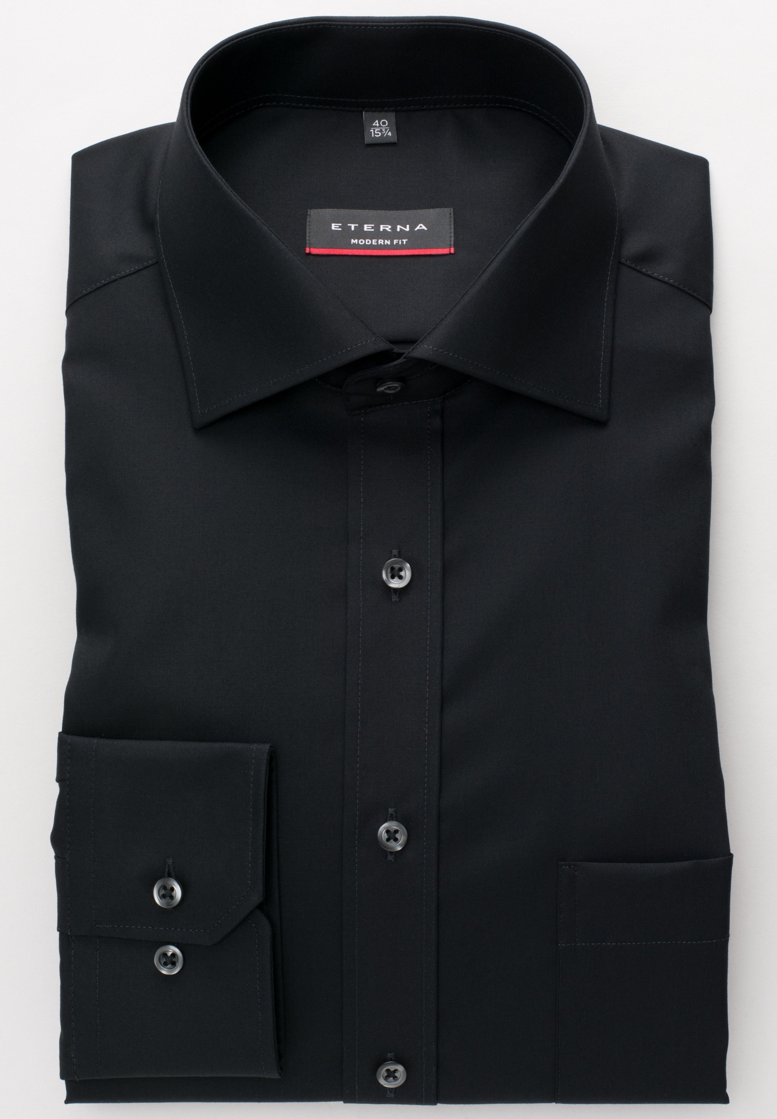 Eterna Langarmhemd »MODERN FIT«, NON IRON (bügelfrei)