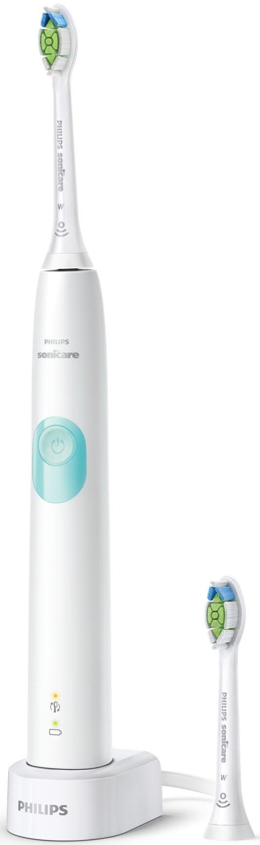 Philips Sonicare Schallzahnbürste »HX6807/51«, 2 St. Aufsteckbürsten, ProtectiveClean 4300 Schallzahnbürste mit Clean Putzprogramm inkl. Ladegerät