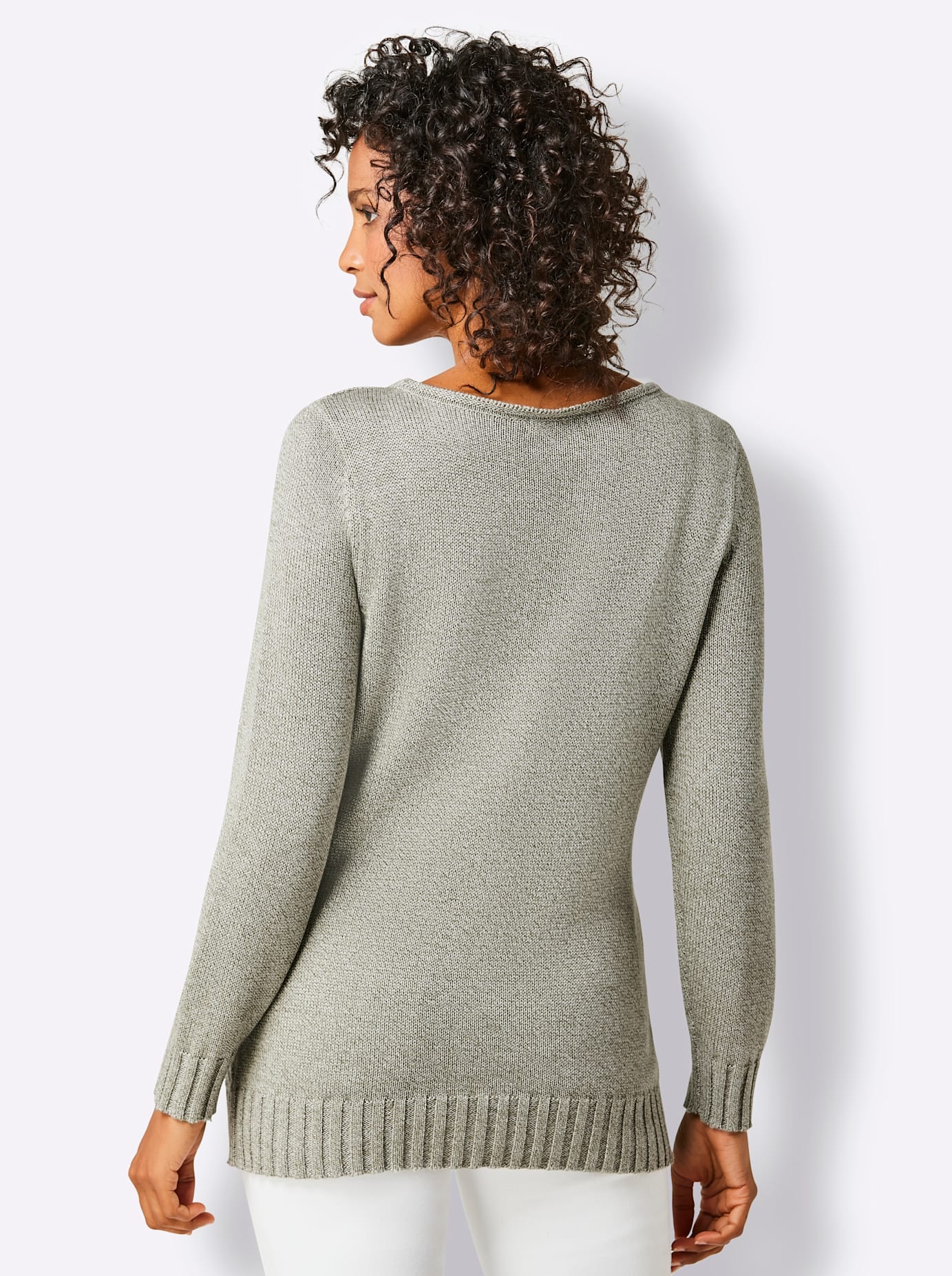 CREATION L PREMIUM Strickpullover »Lyocell-Baumwoll-Pullover«