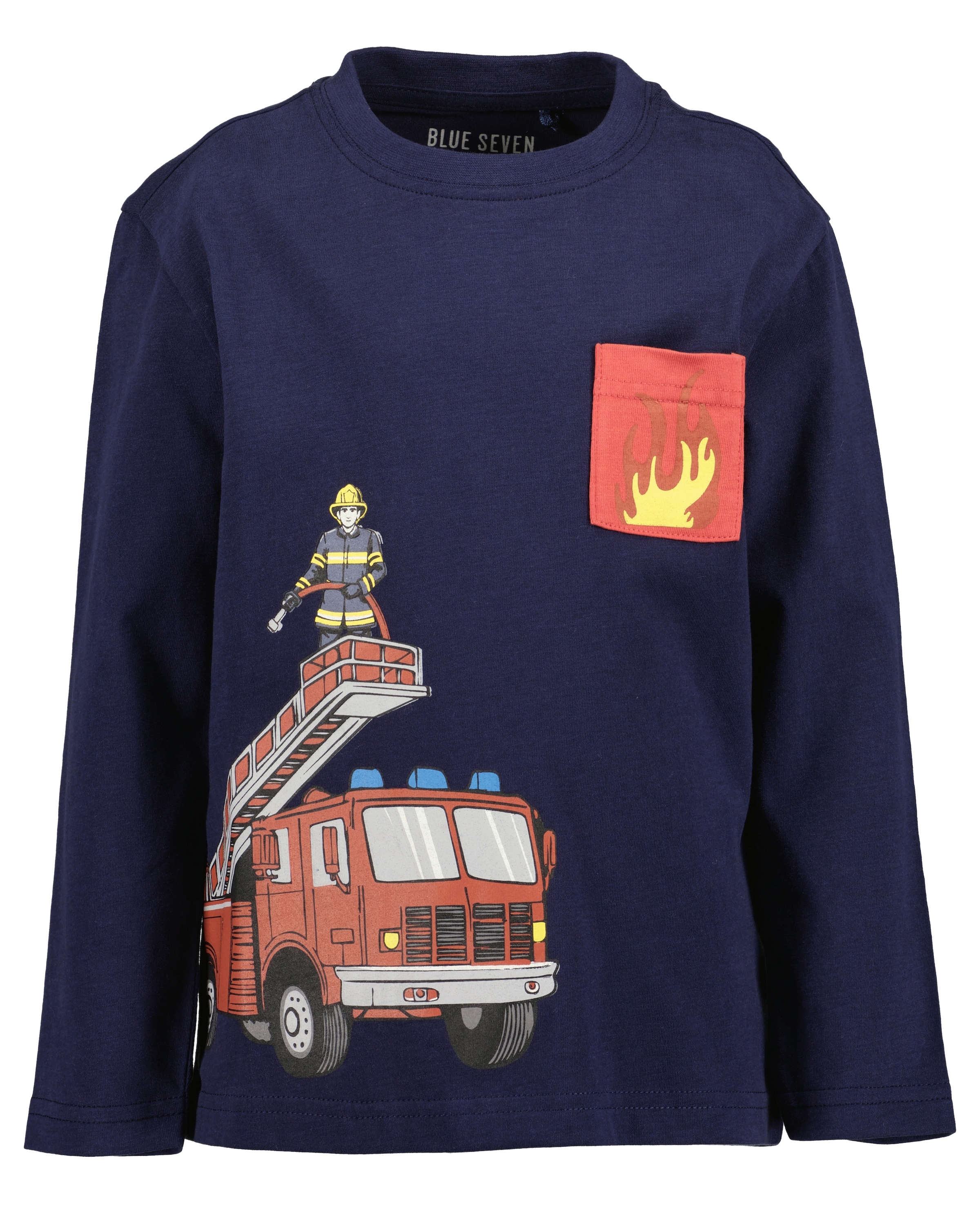 Blue Seven 1100000002199 »Jungen 2er Pack Langarmshirts«