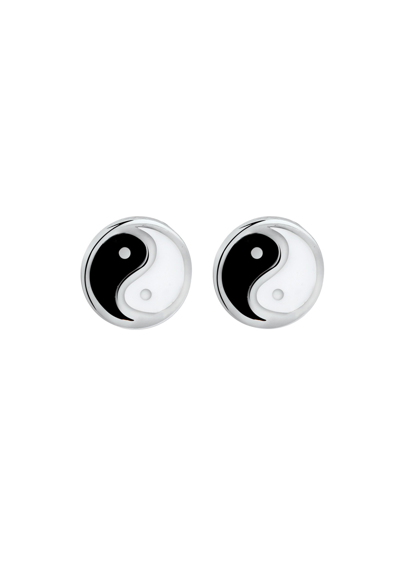 Elli Paar Ohrstecker »Ohrringe Yin Yang 925 Sterling Silber«