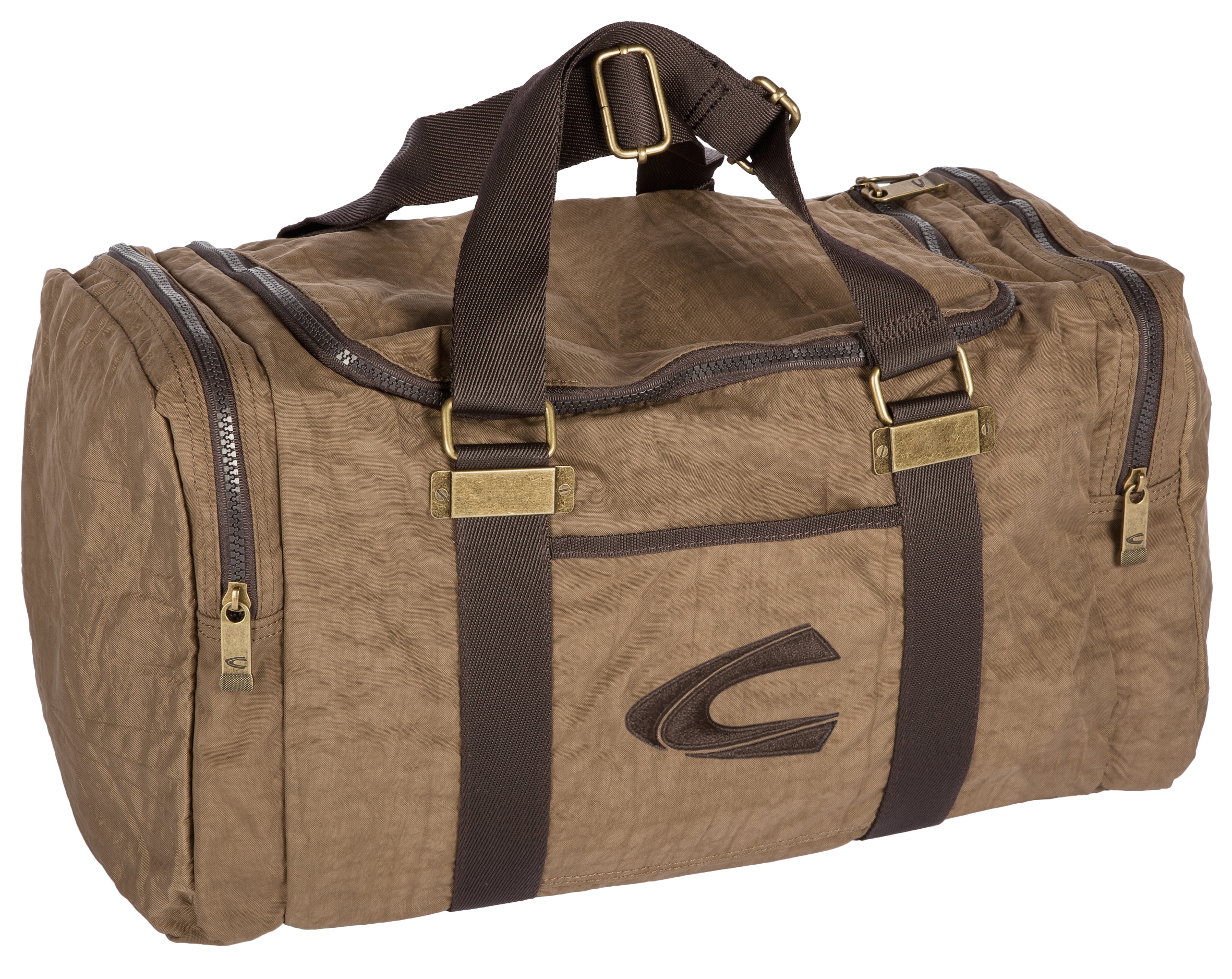 camel active Weekender »Journey« Unisex Reisetasche mit vielen Funktionen und Logostickerei