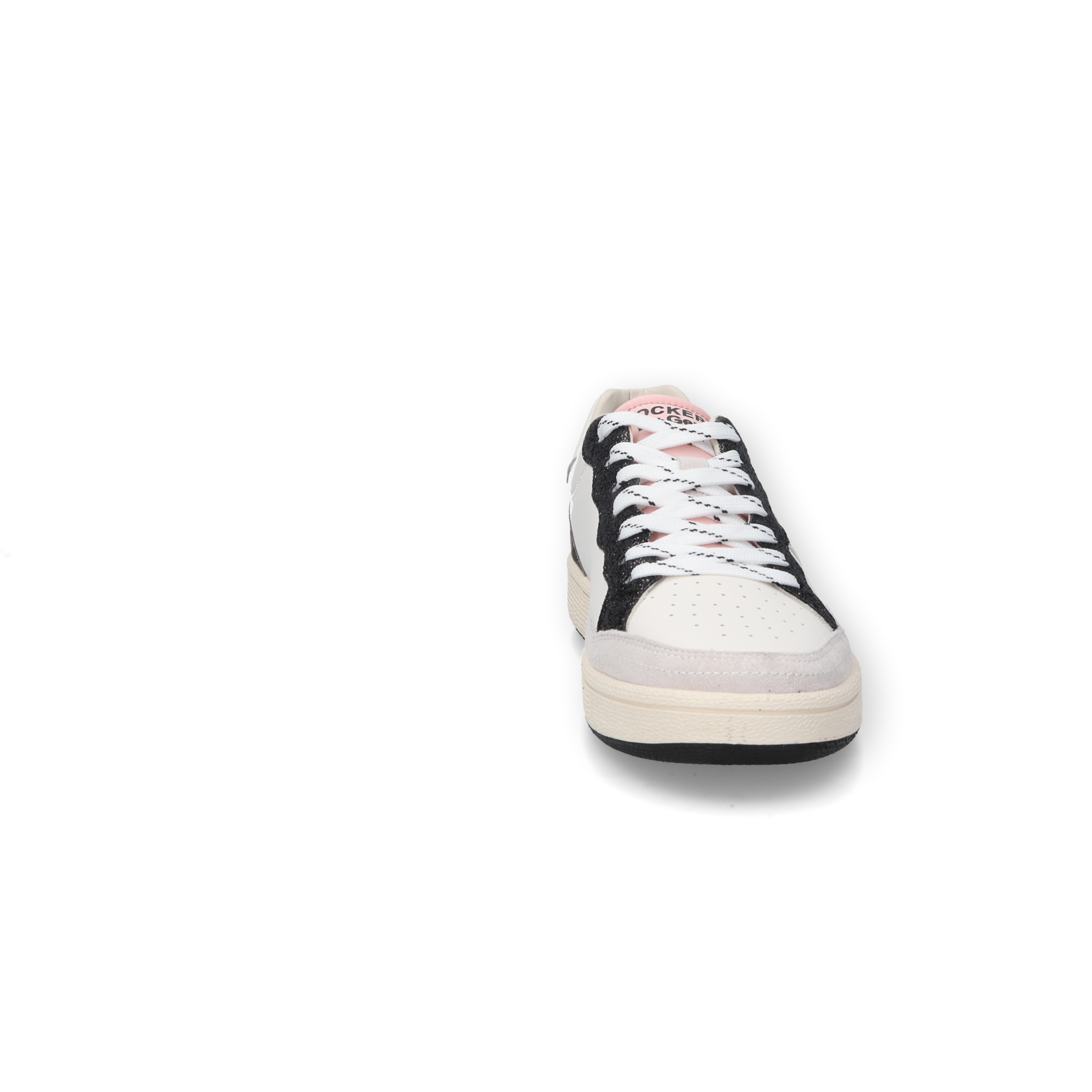 Dockers by Gerli Sneaker  Schnürschuh, Retrosneaker mit Leo-Print an der Ferse