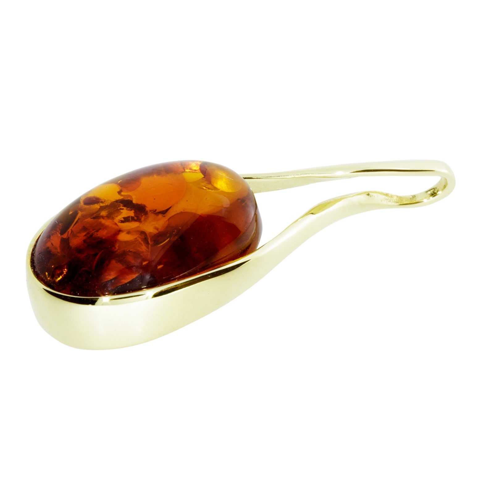 OSTSEE-SCHMUCK Kettenanhänger »- Jody - Gold 333/000 - Bernstein«