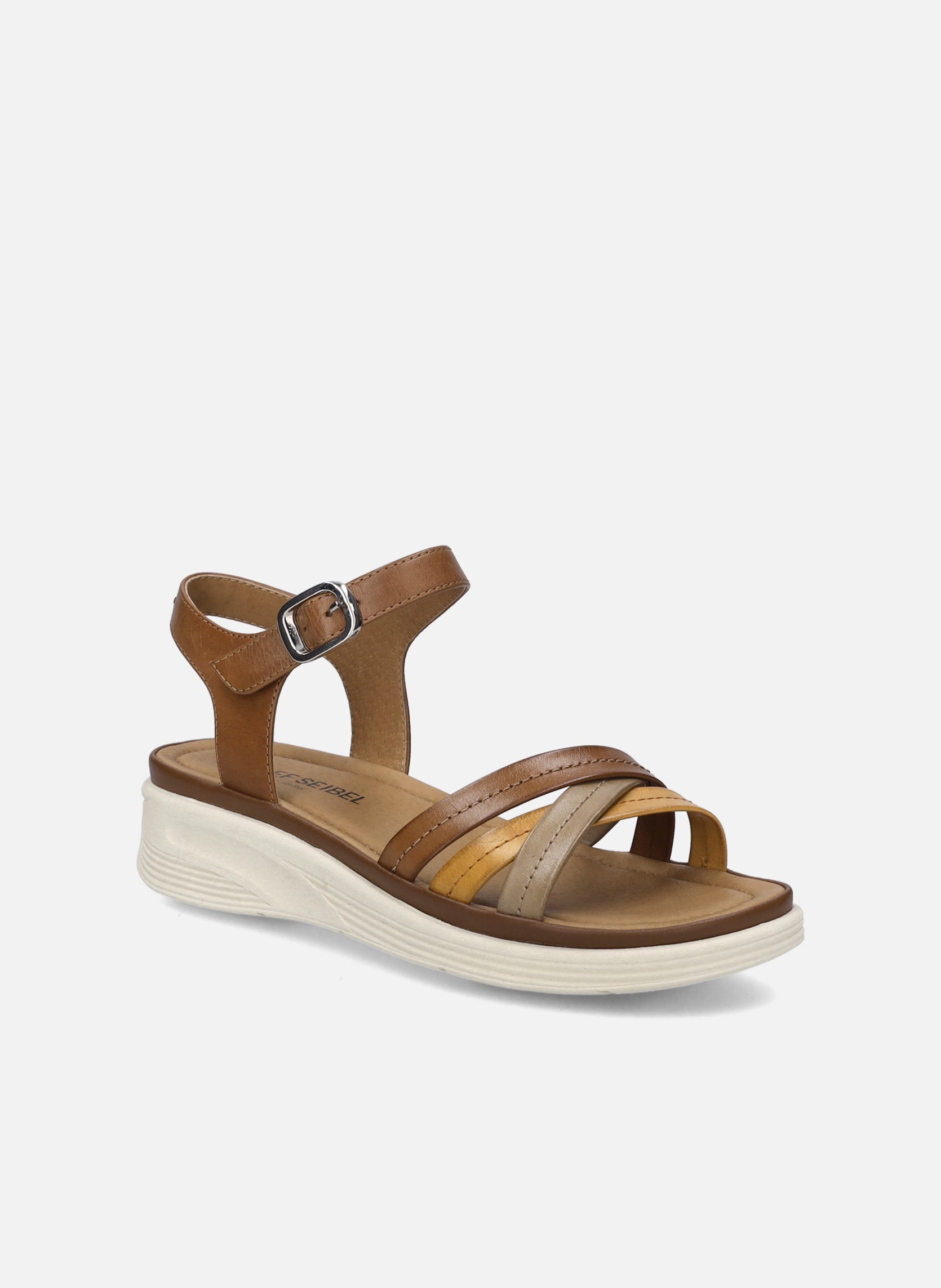Josef Seibel Sandale »Sevran 02, cognac-multi«
