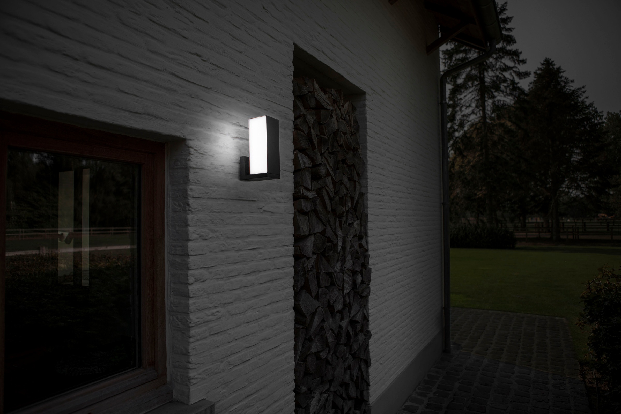 LUTEC Smarte LED-Leuchte »CUBA«, Smart-Home