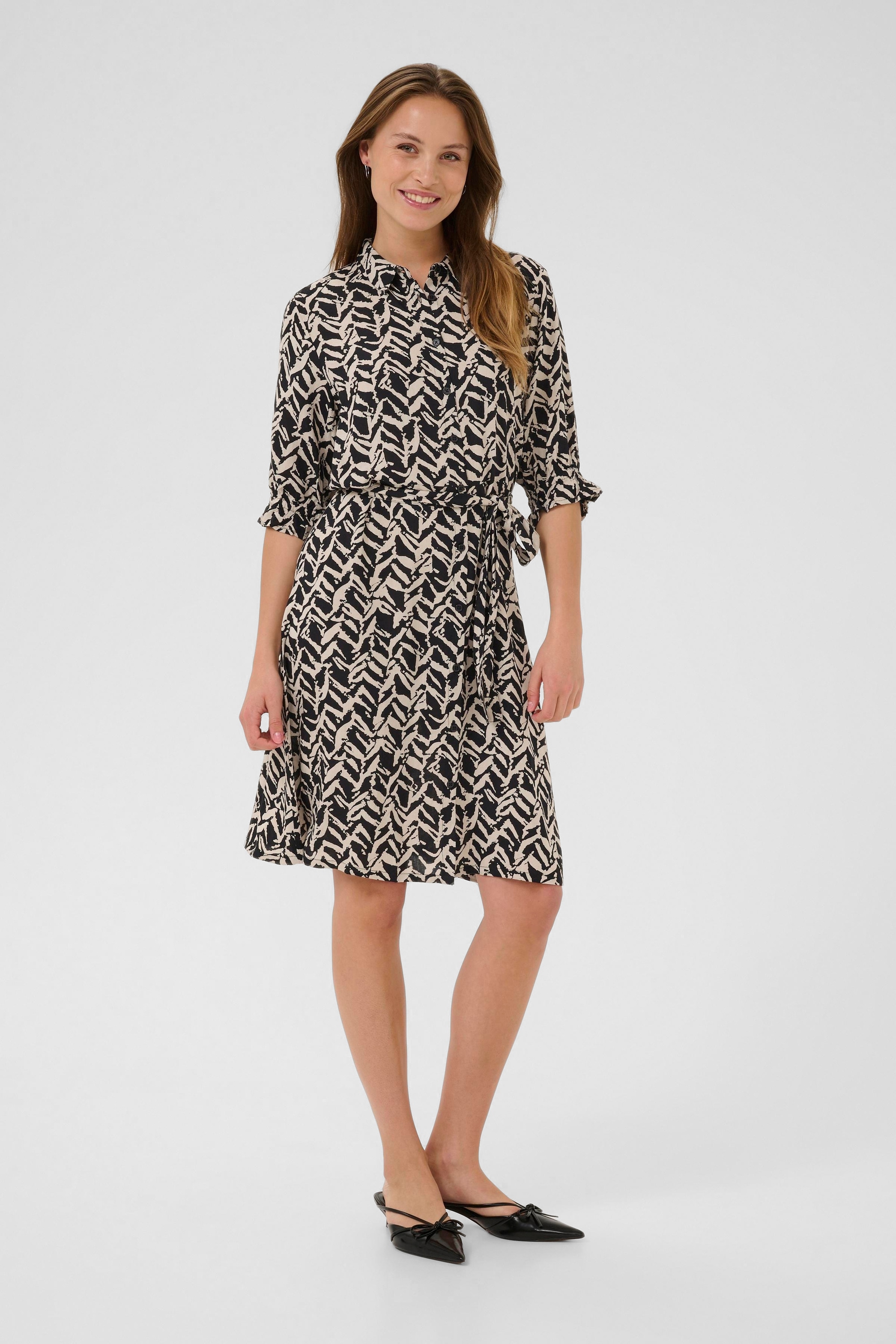 KAFFE Midikleid »Kleid KAdina«