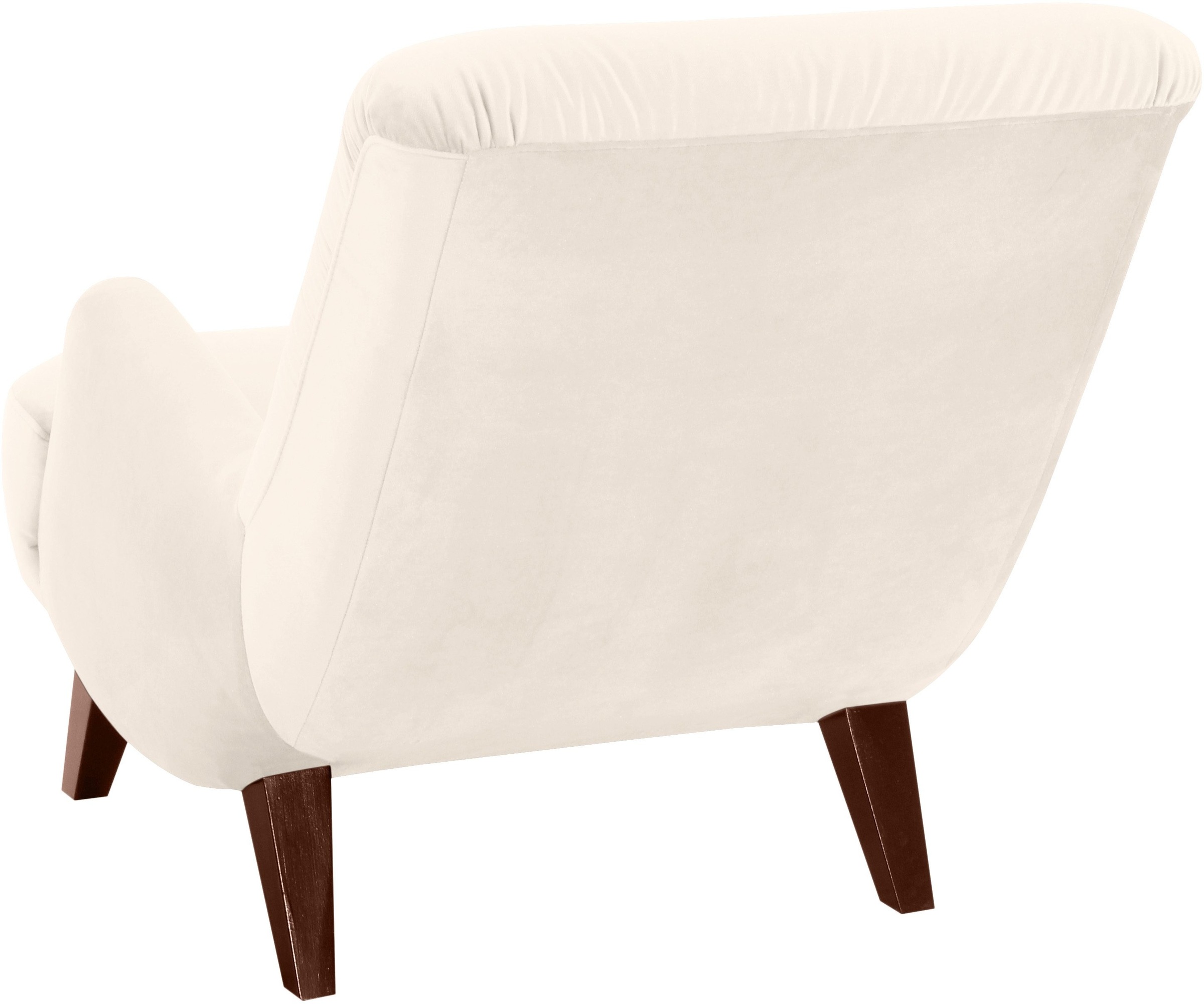 Max Winzer® Sessel »Borano, Retro und modern, geschwungene Formensprache, Loungesessel«, bequem und elegant in tollen Farben, Relaxsessel, Solitärsessel