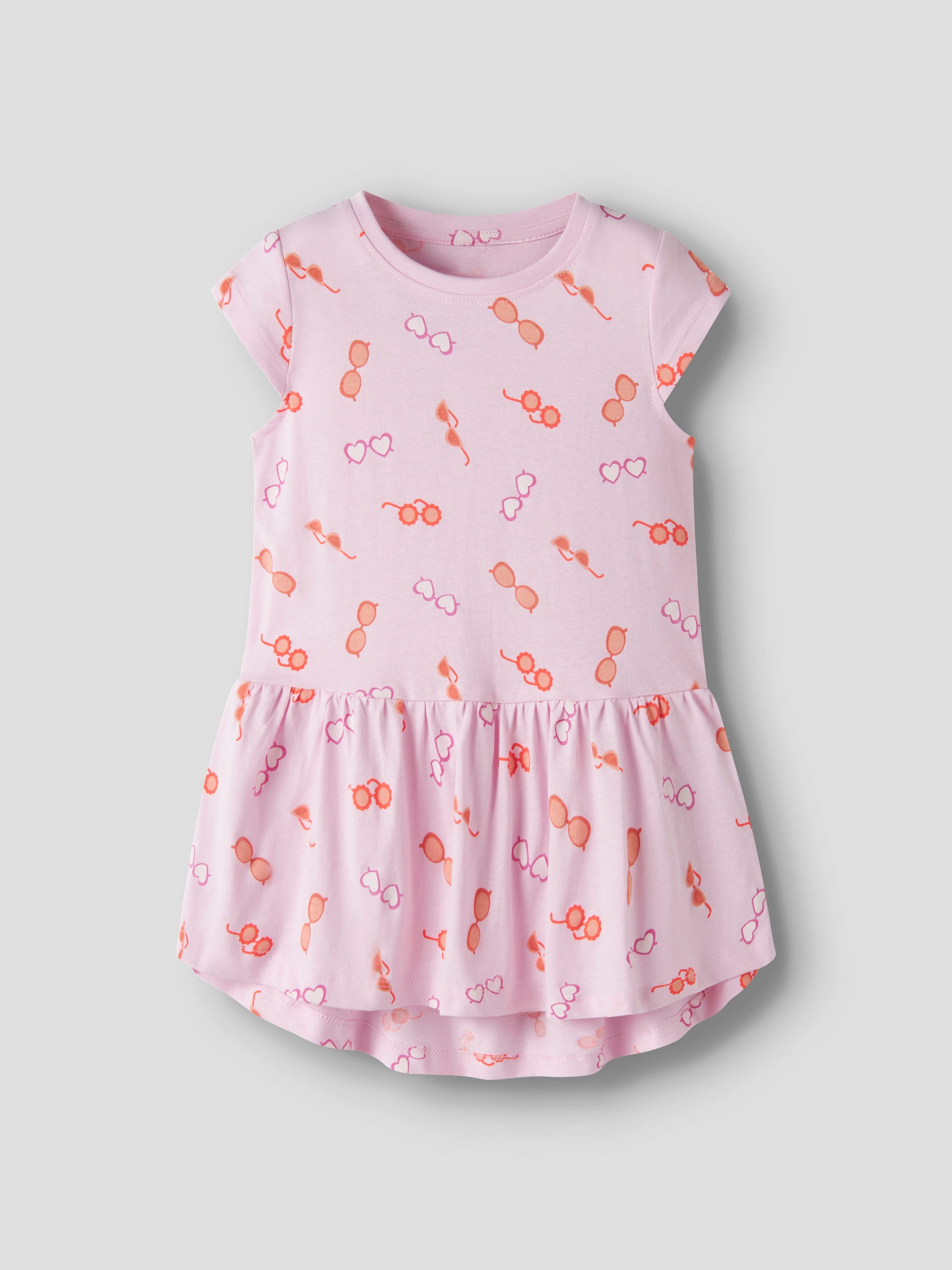 Name It Jerseykleid »NMFVIGGA CAPSL DRESS F1 NOOS« Baumwolle, regular fit