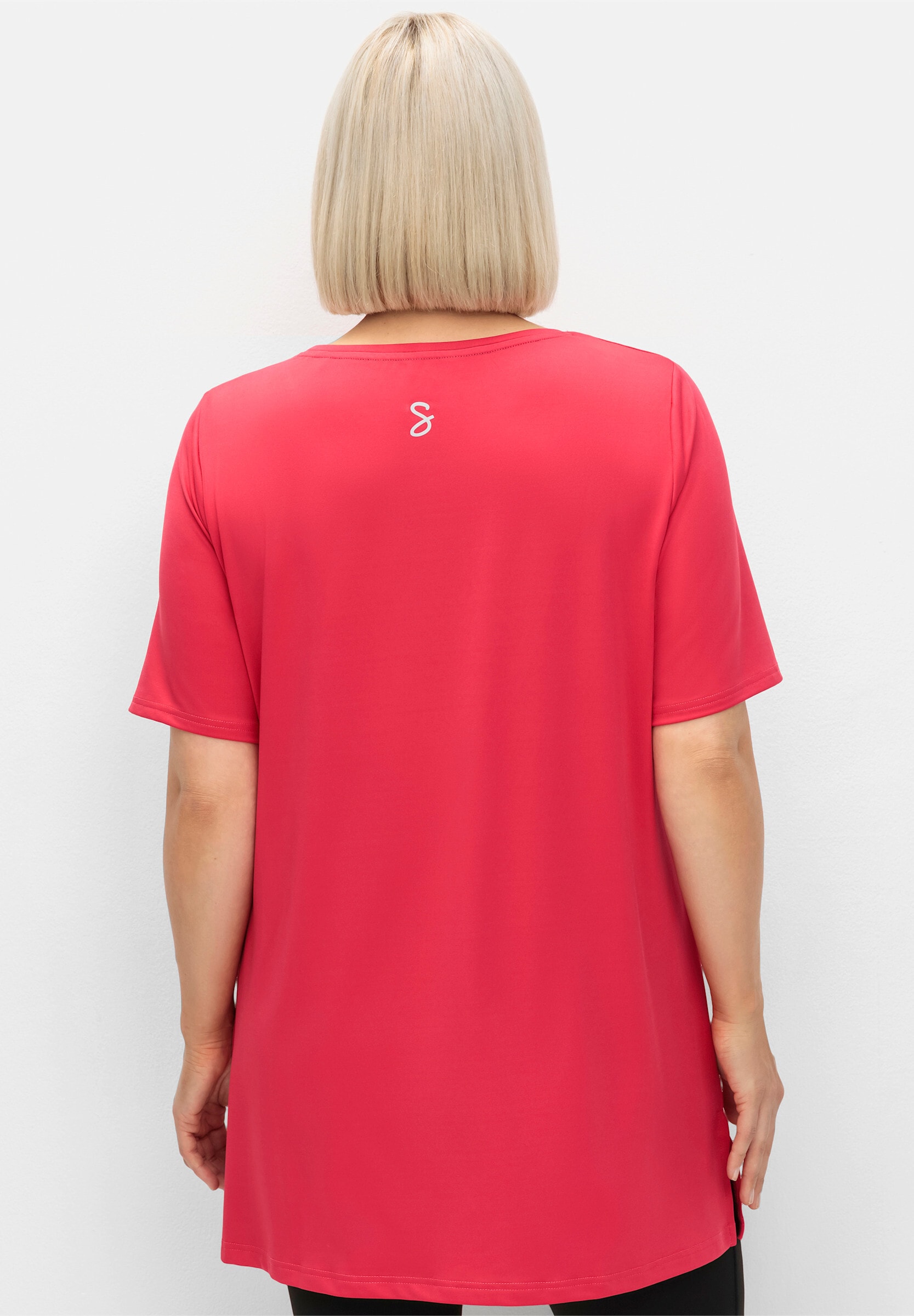 Sheego Trainingsshirt »Longshirt Funktionsshirt in Longform«