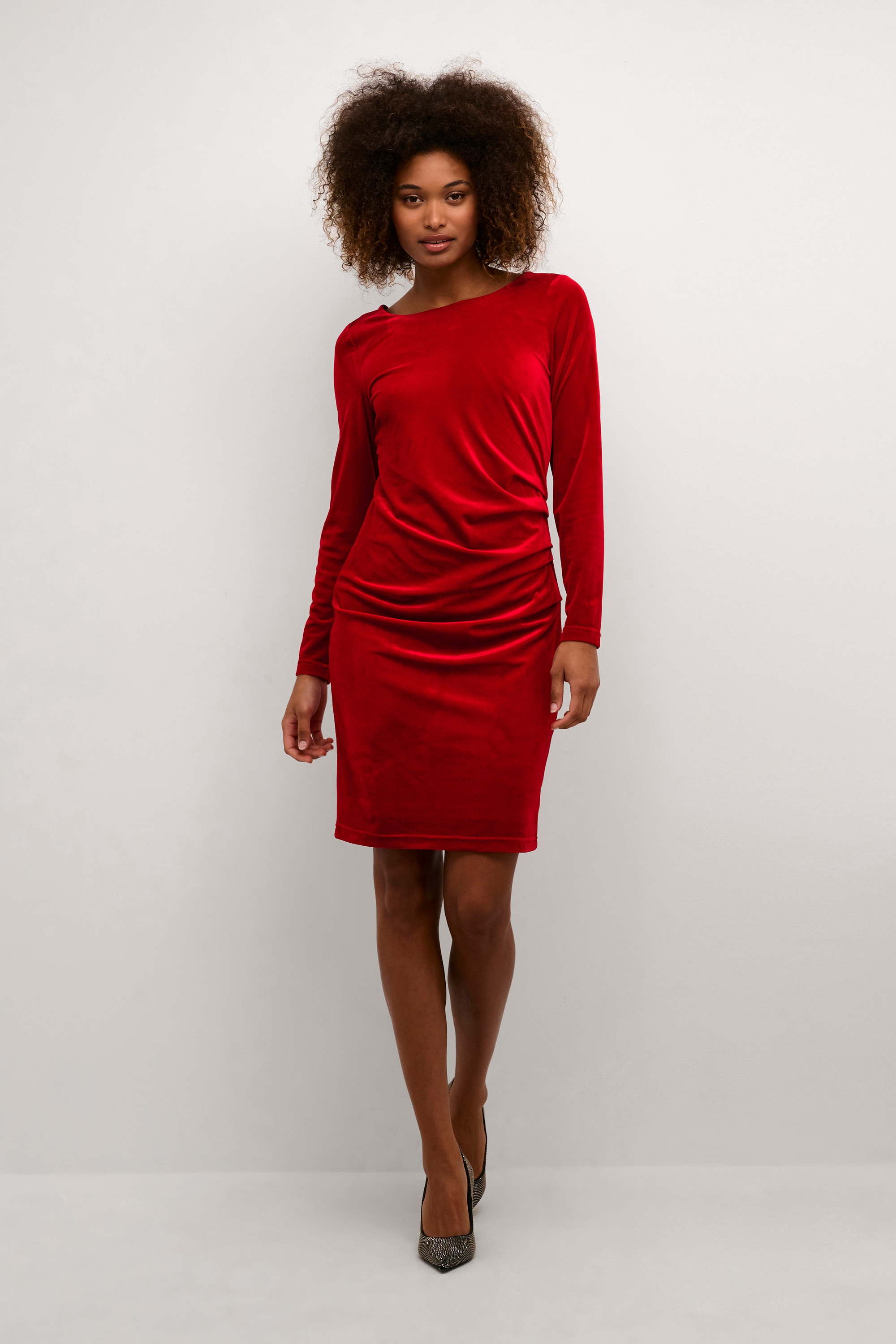 KAFFE Midikleid »Kleid Kelly«