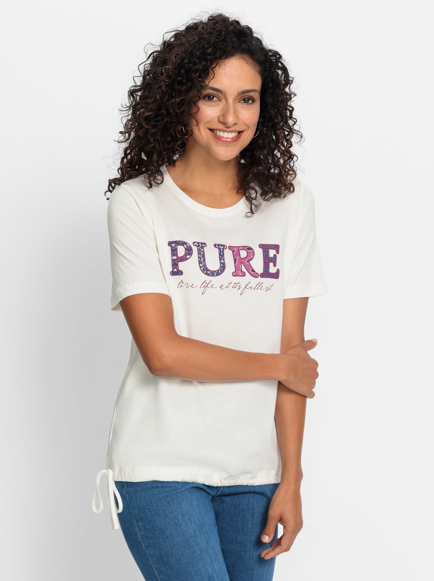Inspirationen Kurzarmshirt »Kurzarm-Shirt«, (1 tlg.)