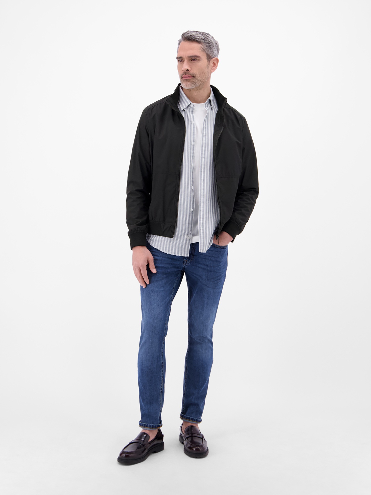 LERROS Blouson »Blouson leicht gefüttert und flexibel« ohne Kapuze Herren Blouson, Wasser- und windabweisend, Atmungsaktiv, Einfarbig