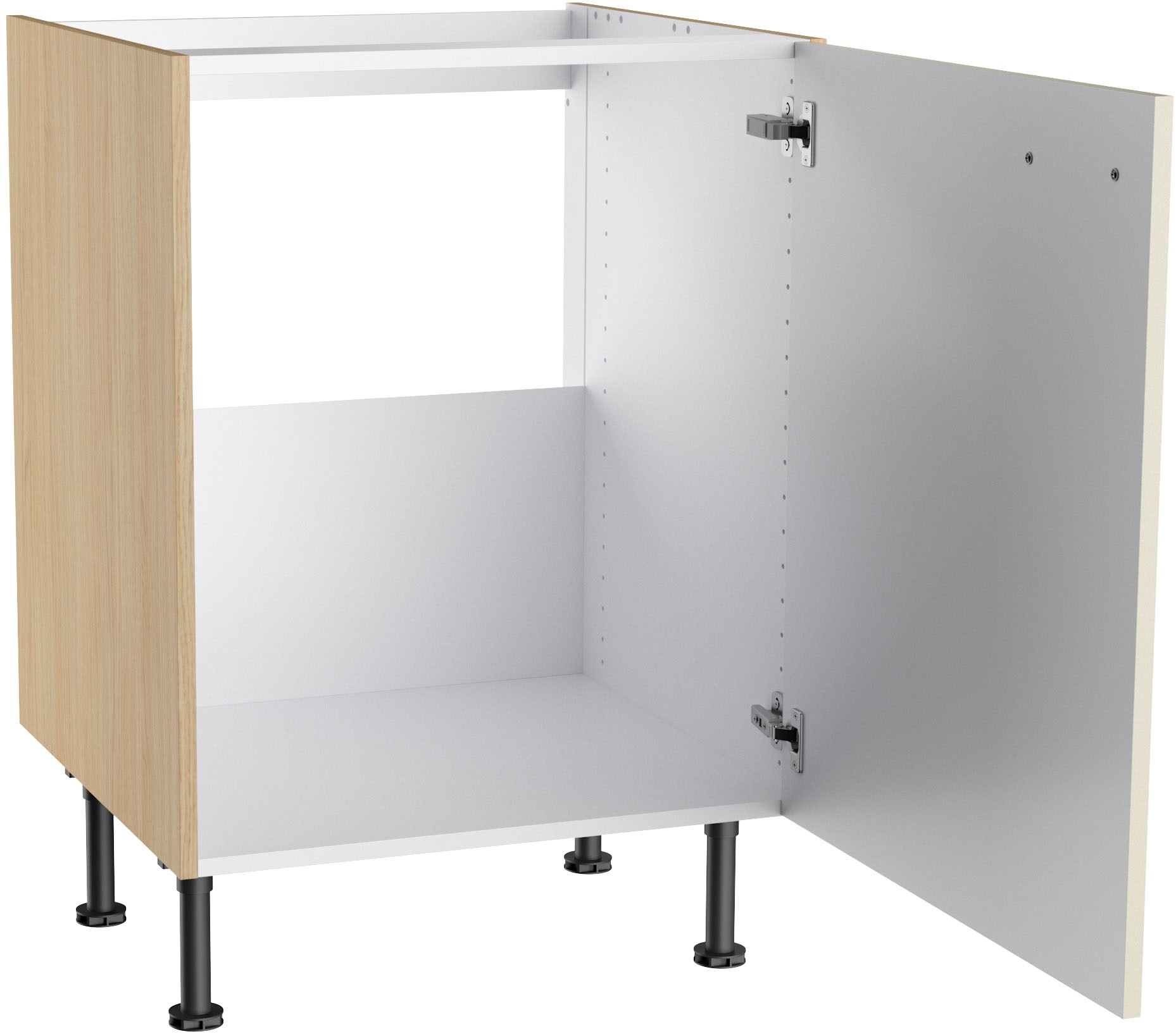 KOCHSTATION Spülenschrank »KS-Lucy« Breite 60 cm, mit 1 Tür, höhenverstellbare Füße, Soft-Close