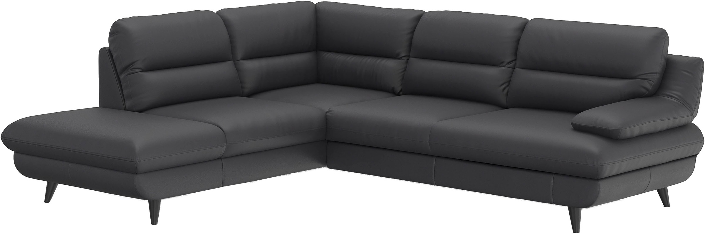 COTTA Ecksofa »Pike L-Form, B: 266 cm« optional Schlaffunktion & Bettkasten