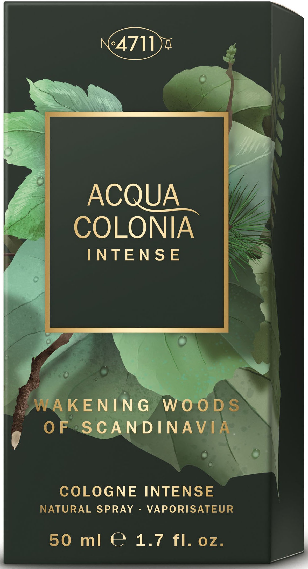 4711 Eau de Cologne »WAKENING WOODS OF SCANDINAVIA EAU DE COLOGNE«, (Packung, 1 tlg.), mit frischer Note