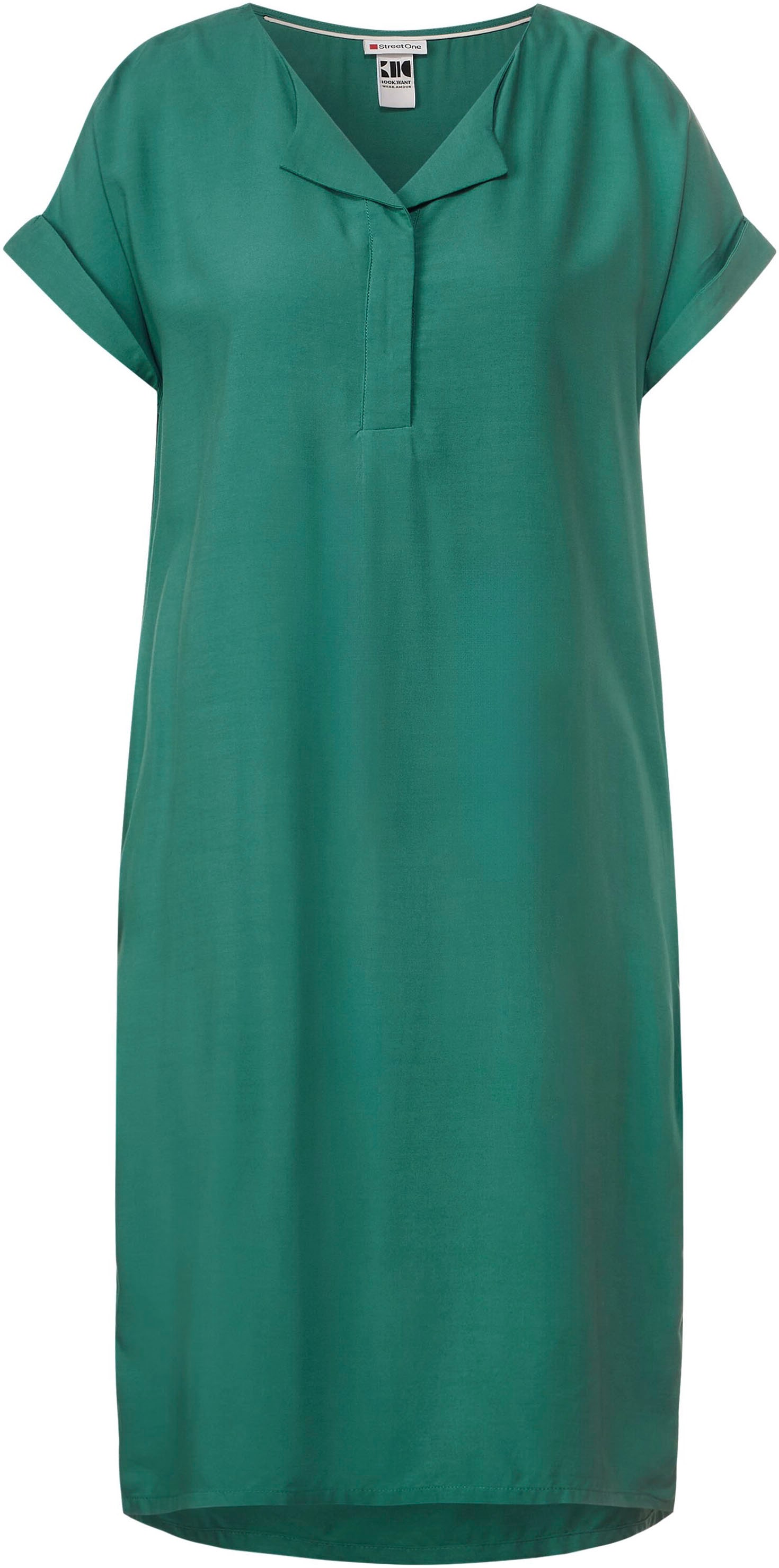 A-Linien-Kleid, mit Online Shop OTTO seitlichen ONE im Taschen STREET