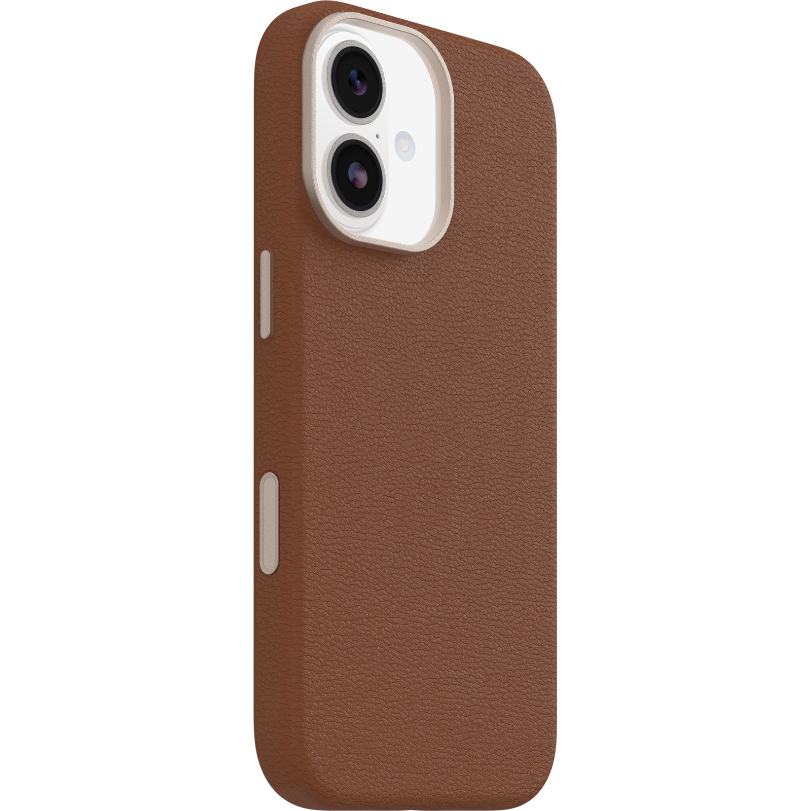 Otterbox Handyhülle »Symmetry Series Cactus Leather mit MagSafe für Apple iPhone 17« Apple iPhone 17 Backcover, Schutzhülle, Handyschutzhülle, Case, Schutzcase, stoßfest