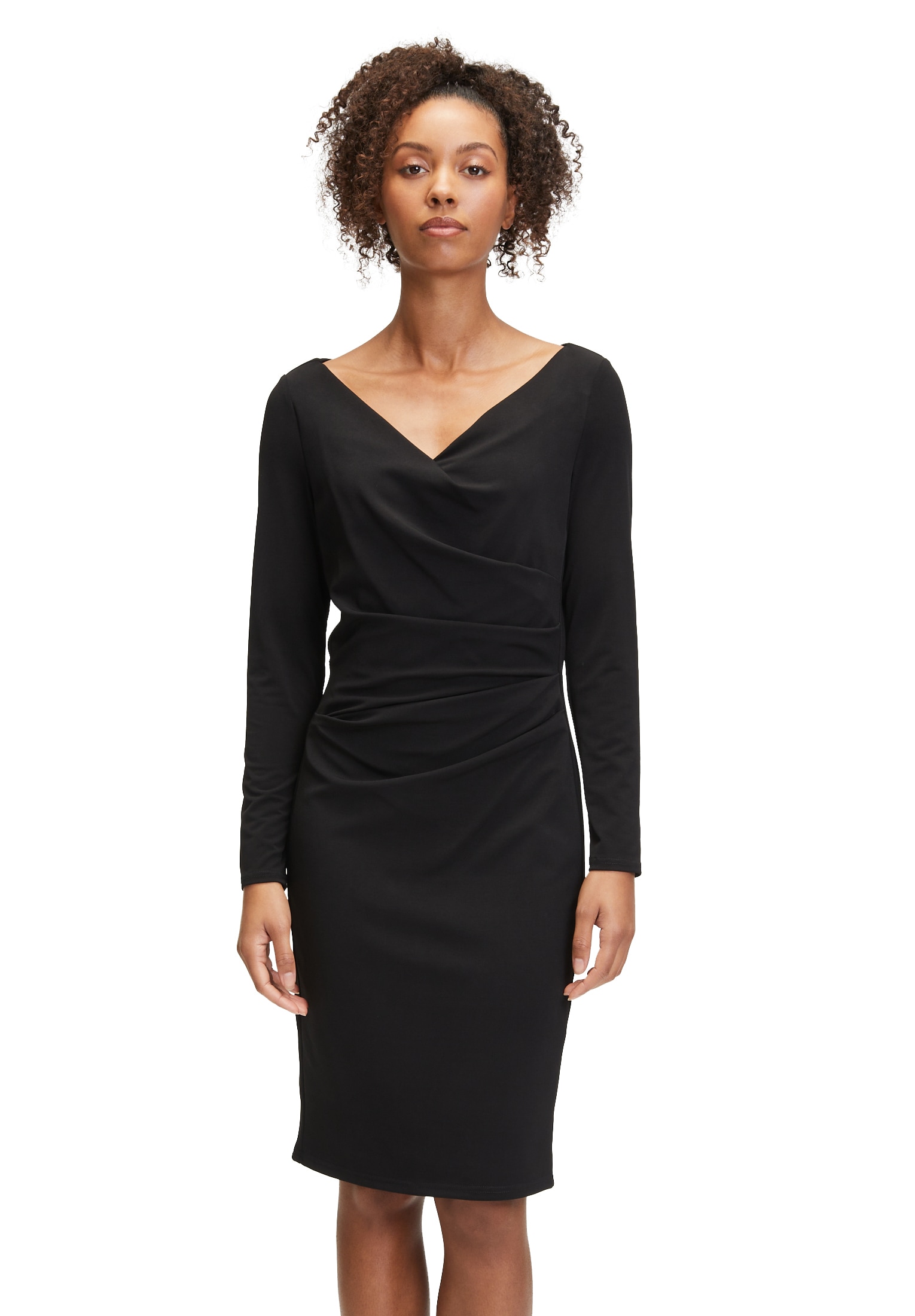 Vera Mont Cocktailkleid »Cocktailkleid mit V-Ausschnitt«