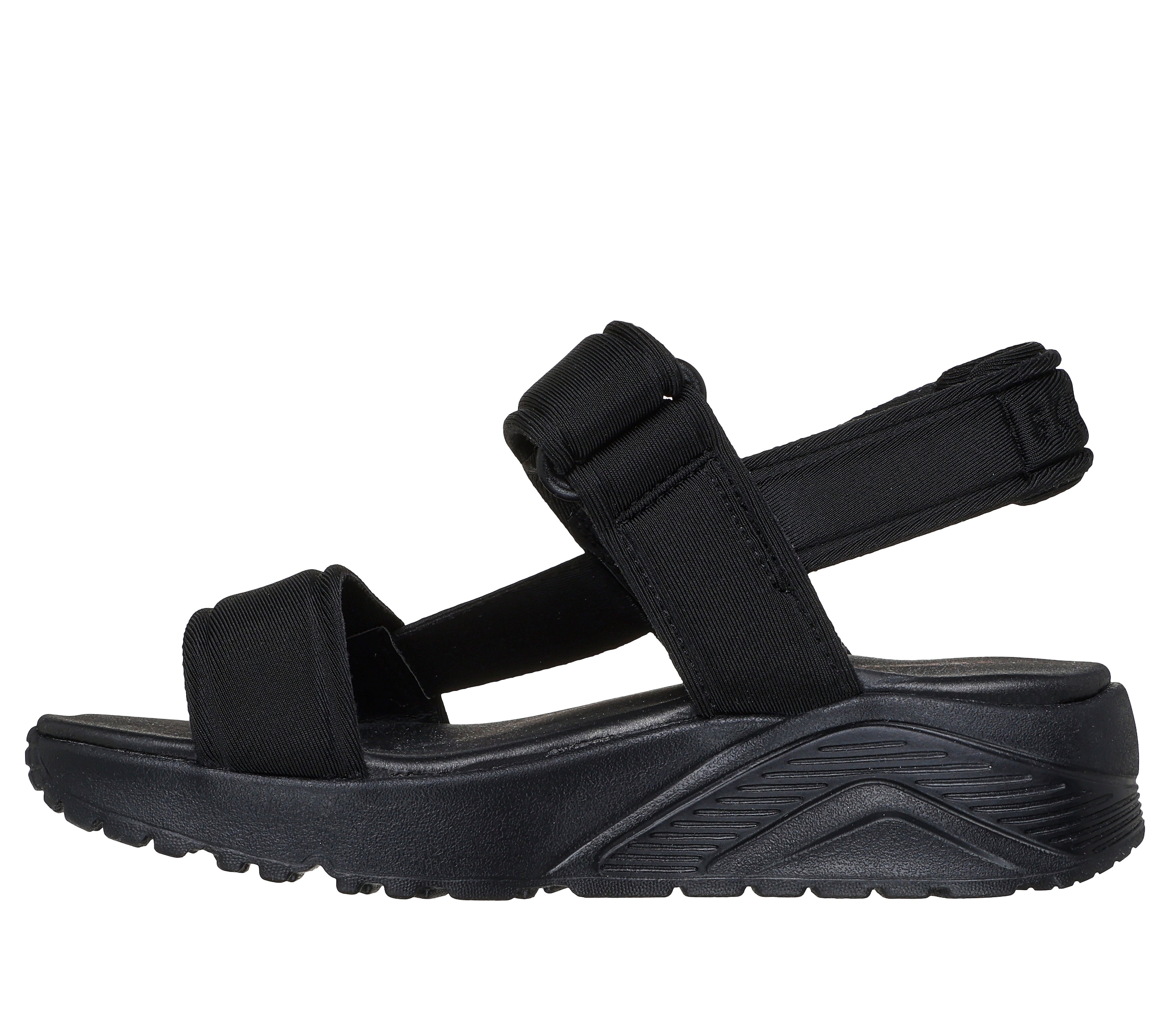 Skechers Sandale »UNO LITE SANDAL-SUNNY STAND«  Sommerschuh mit Plateausohle, Größenschablone zum Download