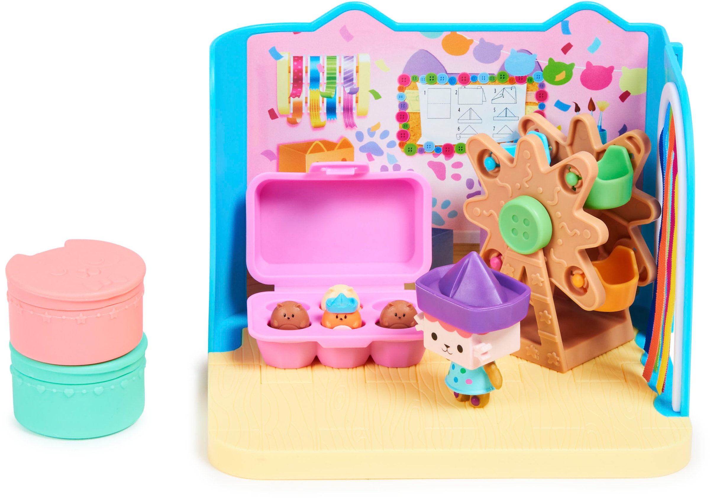 Spin Master Spielwelt »Gabby's Dollhouse – Deluxe Room – Baby Box' Bastelzimmer«