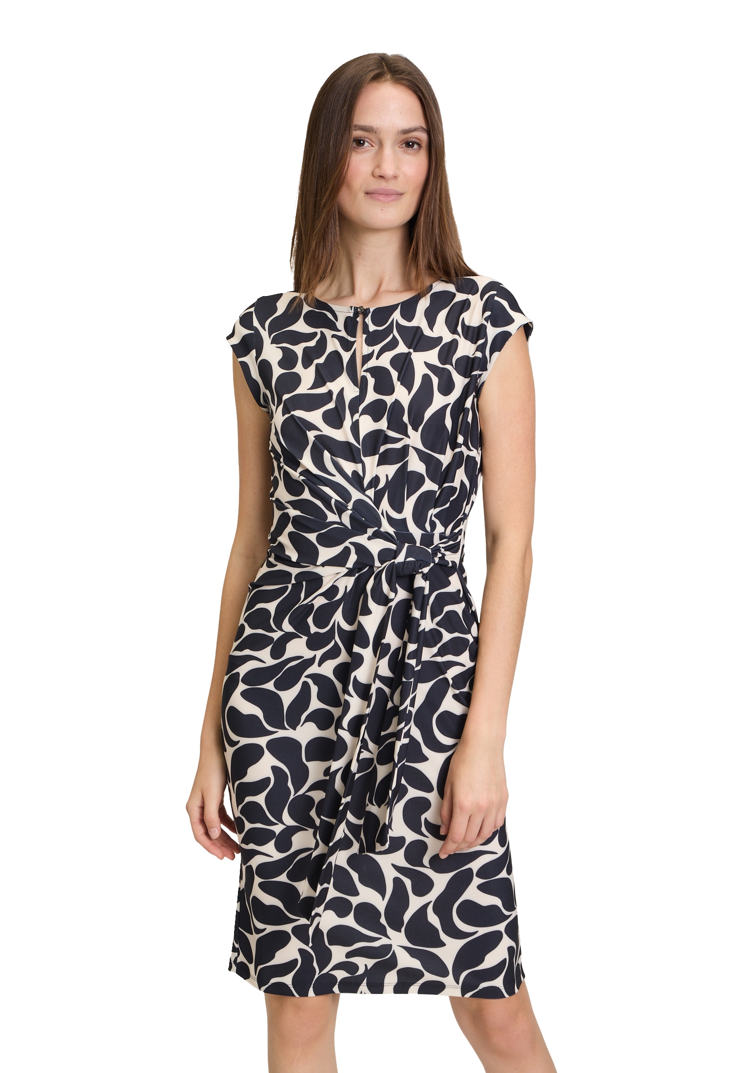 Cartoon Jerseykleid »Jerseykleid mit Raffung«